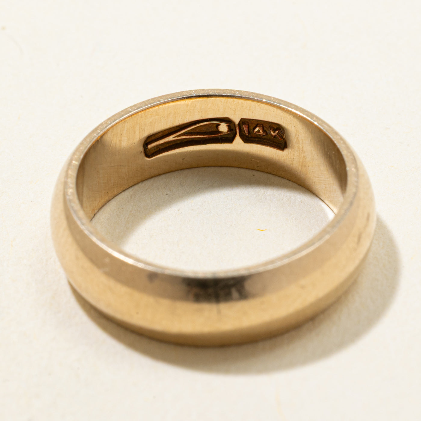 14k Yellow Gold Band | 5.60mm | SZ 5