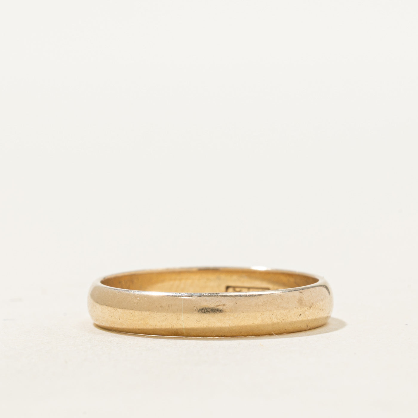 10k Yellow Gold Band | 3.53mm | SZ 7.5