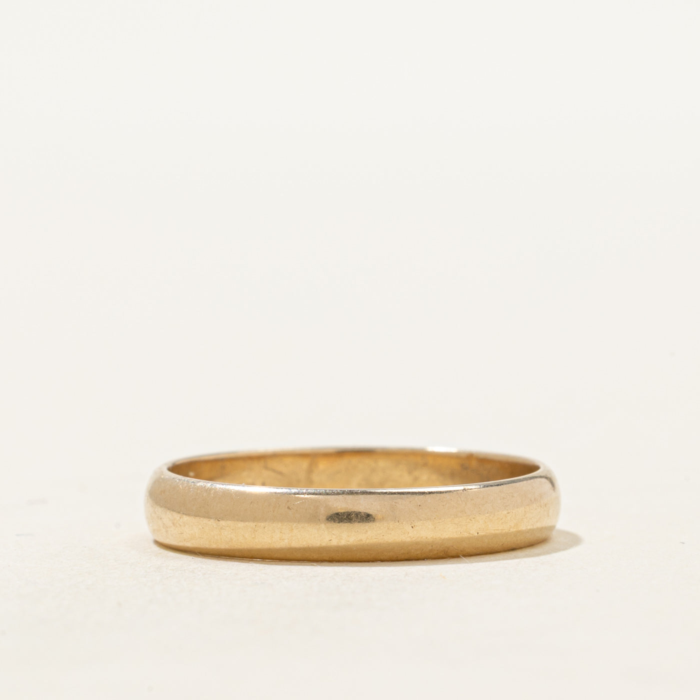 10k Yellow Gold Band | 3.53mm | SZ 7.5