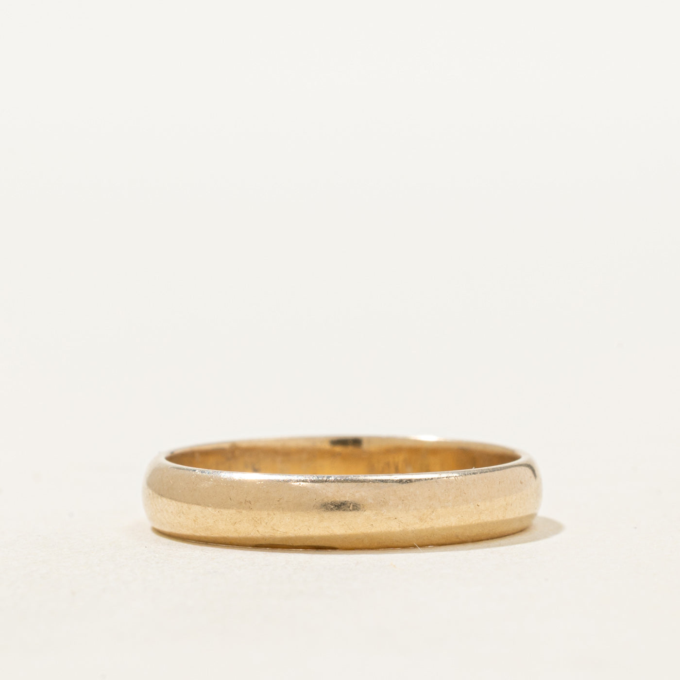 10k Yellow Gold Band | 3.53mm | SZ 7.5