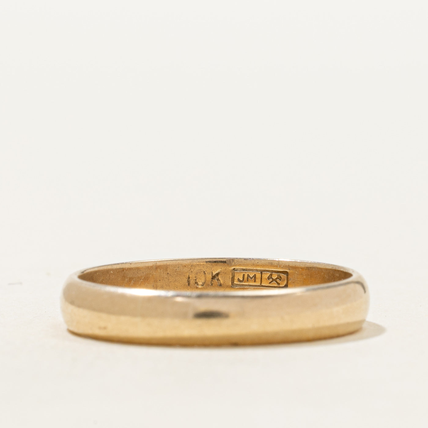 10k Yellow Gold Band | 3.53mm | SZ 7.5