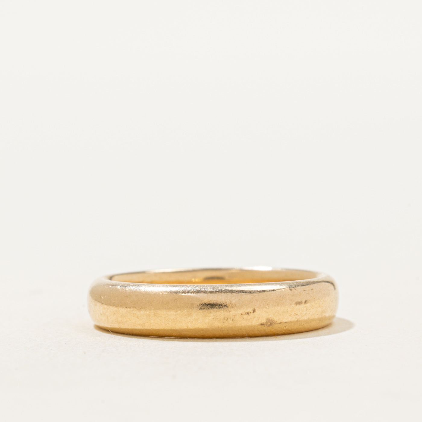 14k Yellow Gold Band | 4.20mm | SZ 6.75