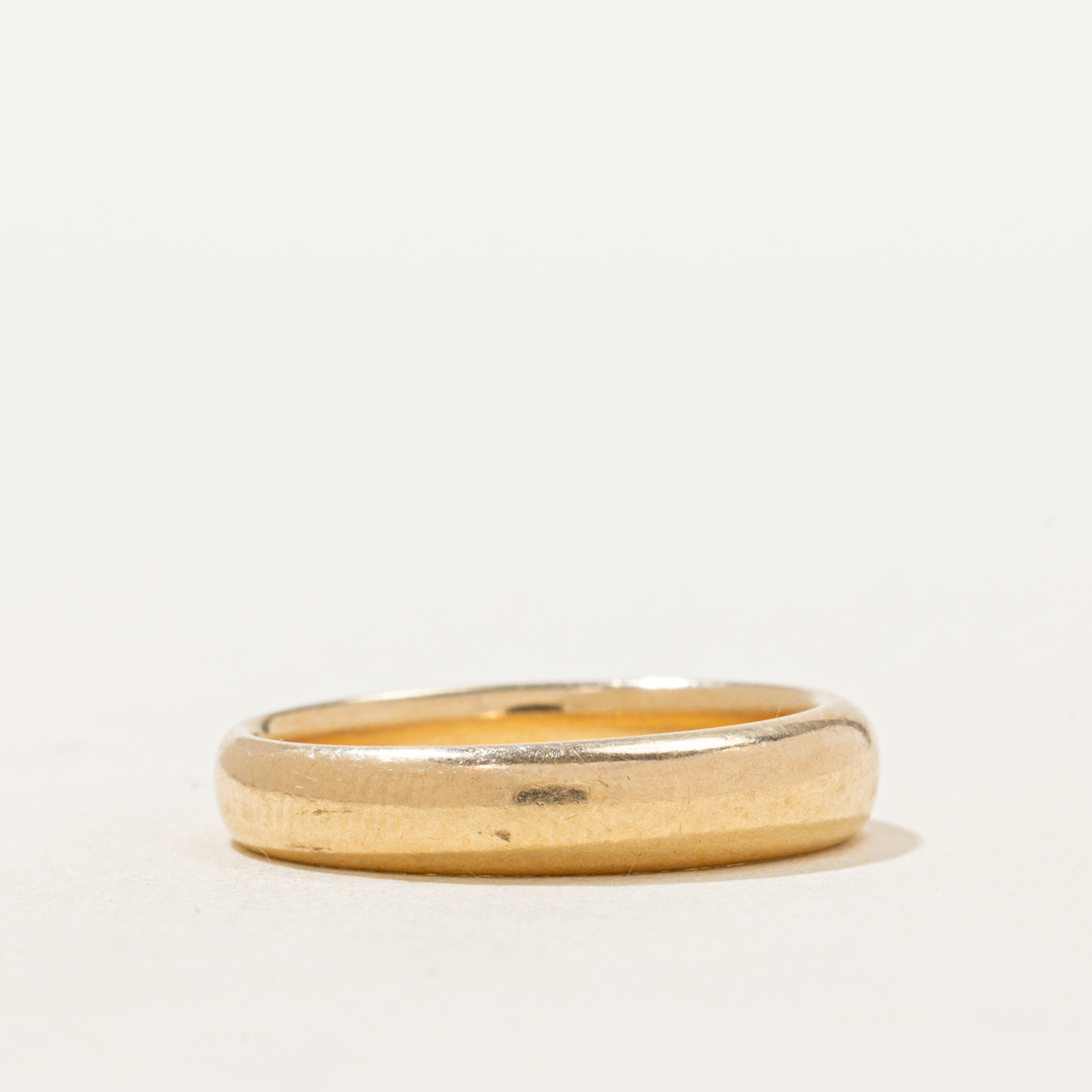 14k Yellow Gold Band | 4.20mm | SZ 6.75