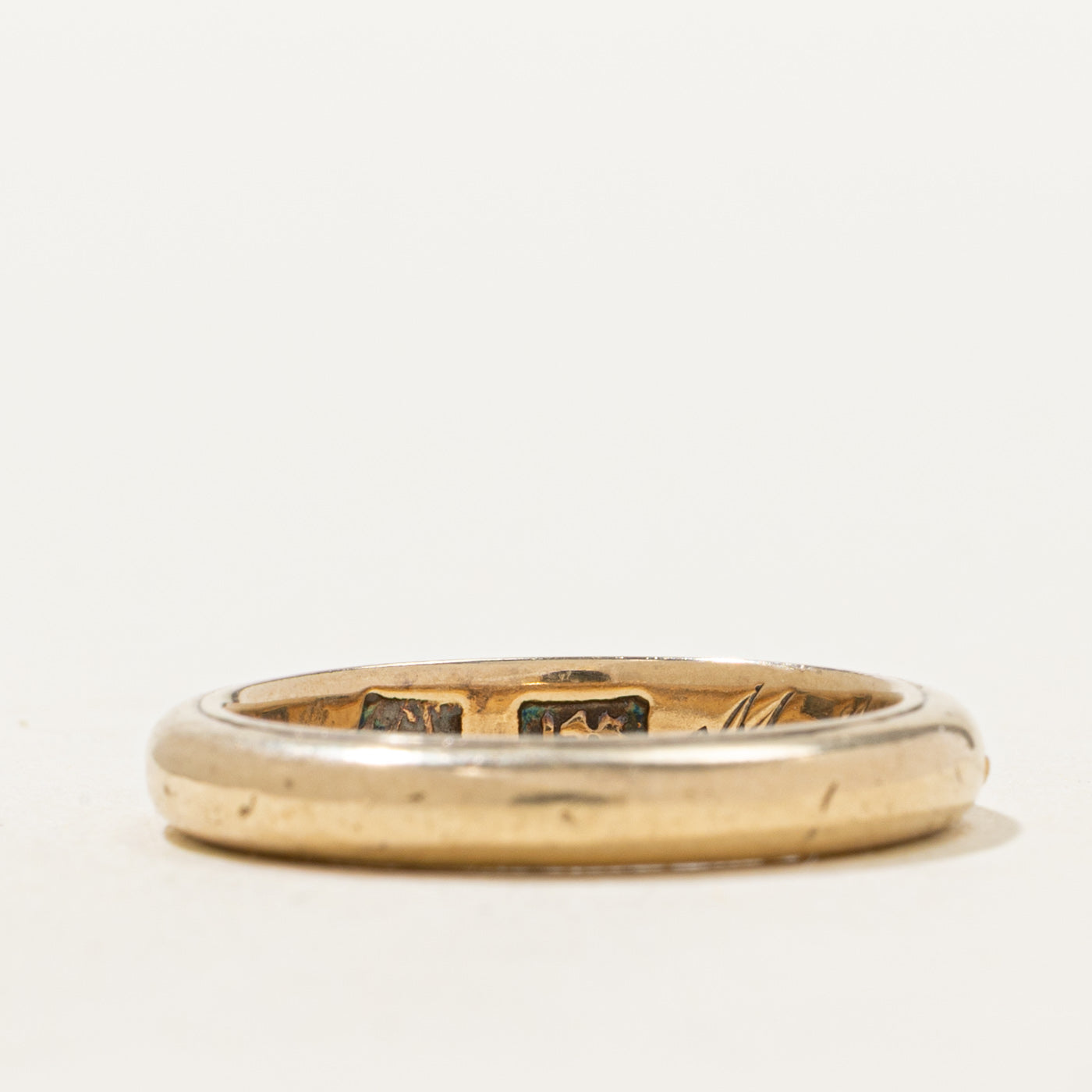 14k Yellow Gold Band | 3.32mm | SZ 6.25