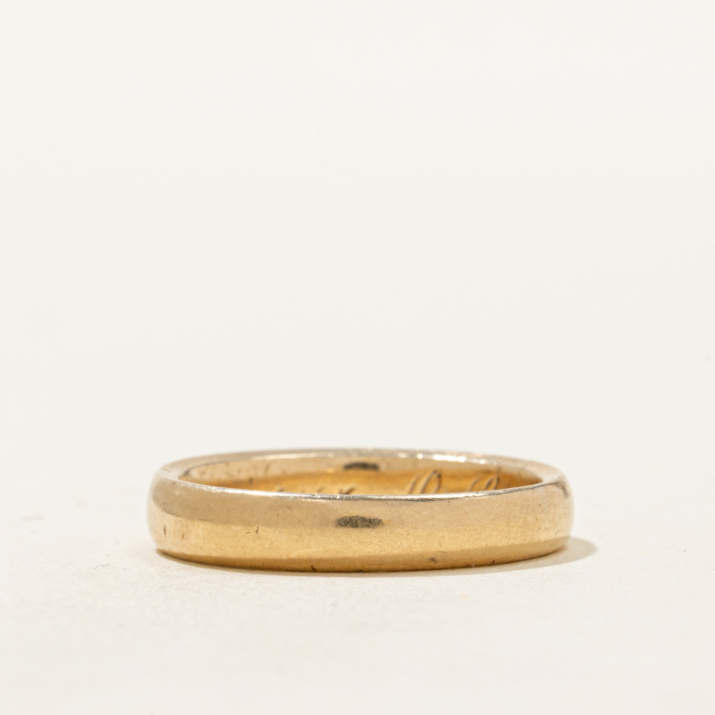 14k Yellow Gold Band | 3.50mm | SZ 6