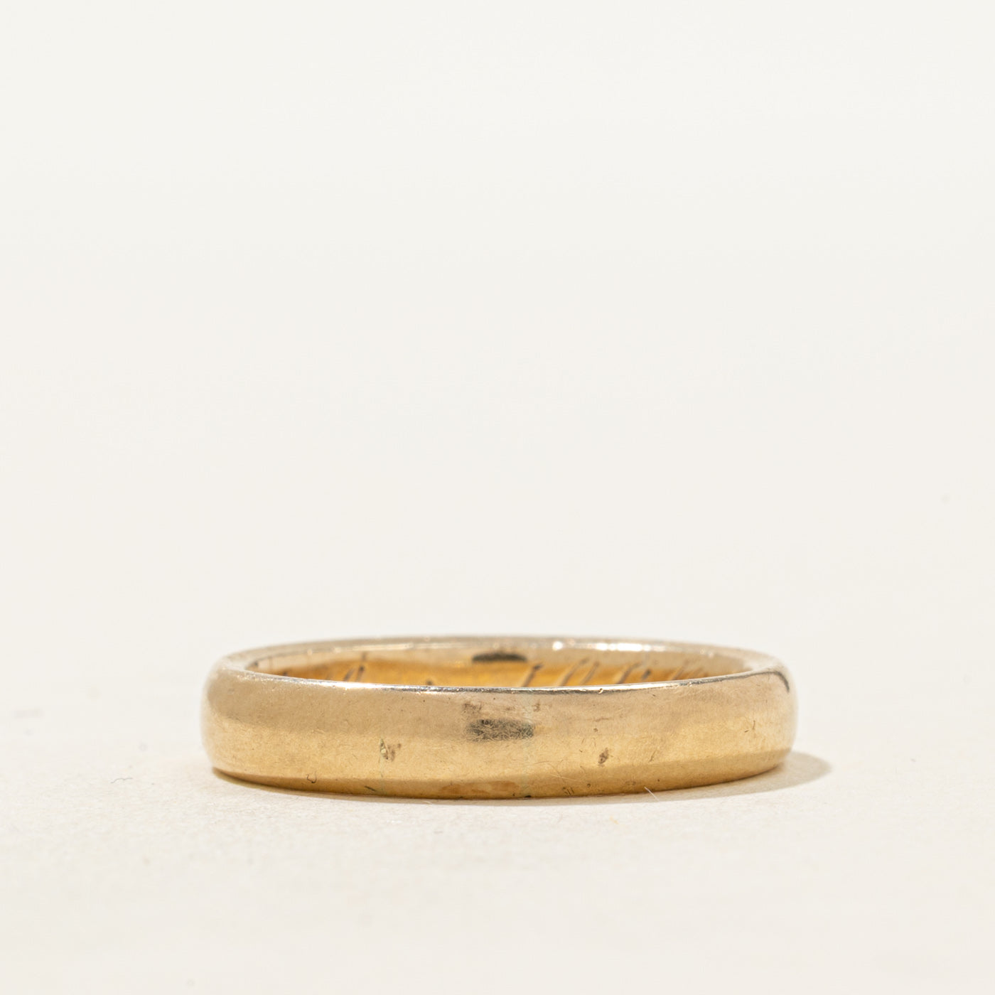 14k Yellow Gold Band | 3.50mm | SZ 6