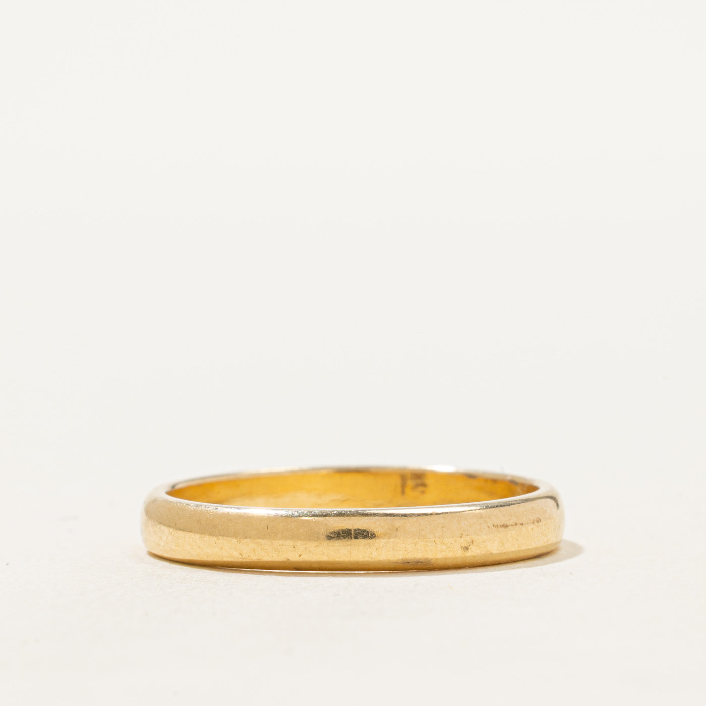 18k Yellow Gold Band | 3.20mm | SZ 9.5