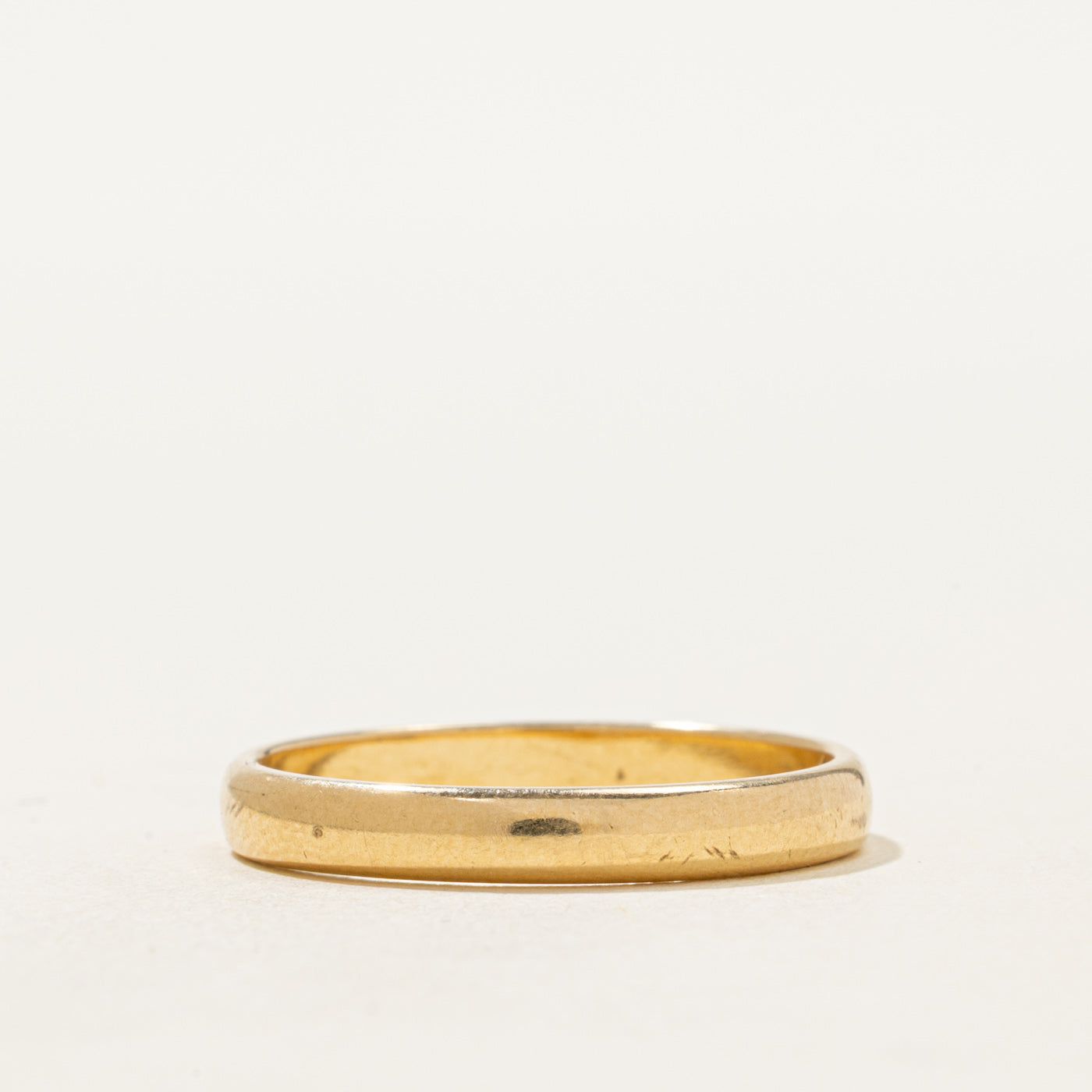 18k Yellow Gold Band | 3.20mm | SZ 9.5
