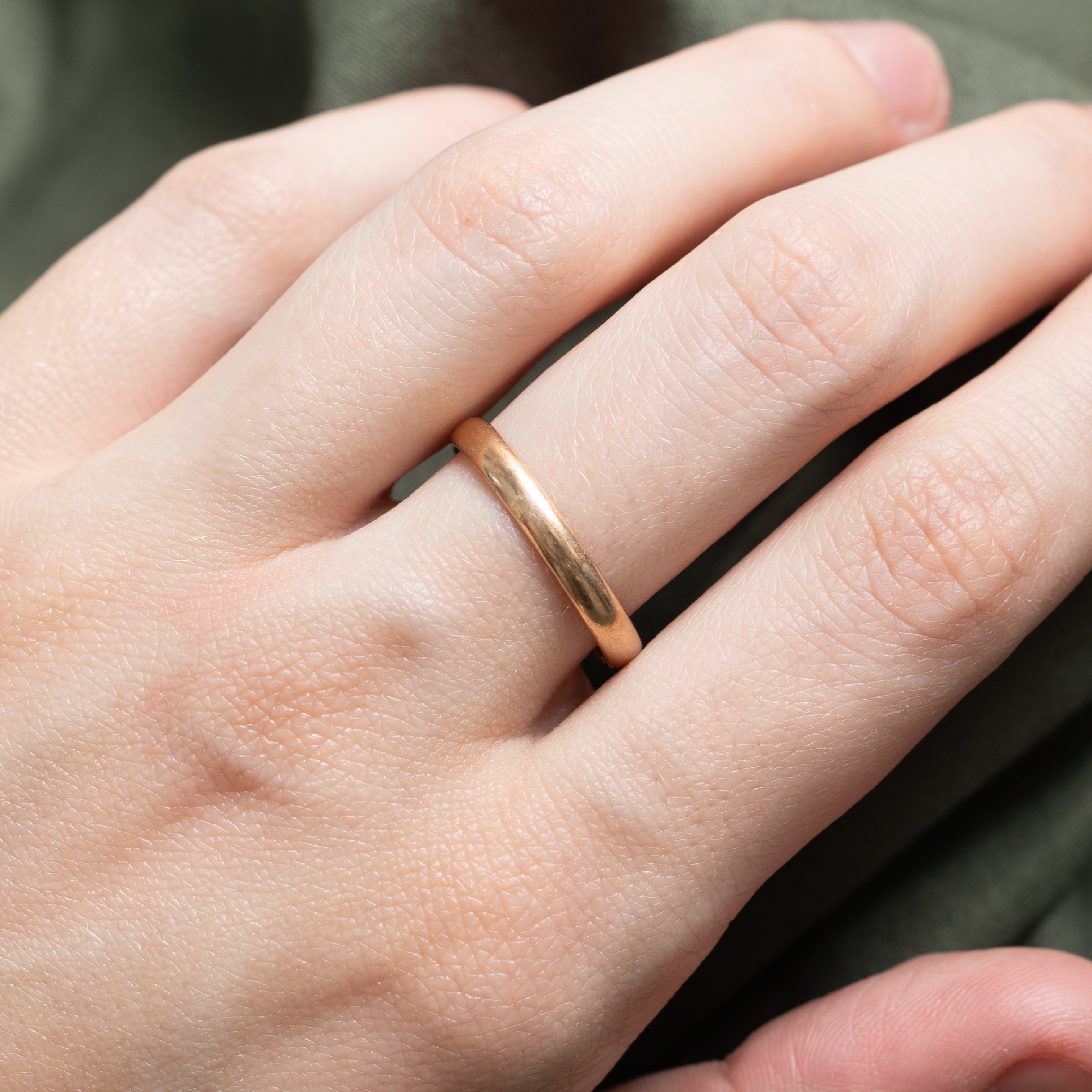 Estonian Hallmarked 14k Band | 2.91 | SZ 8.25