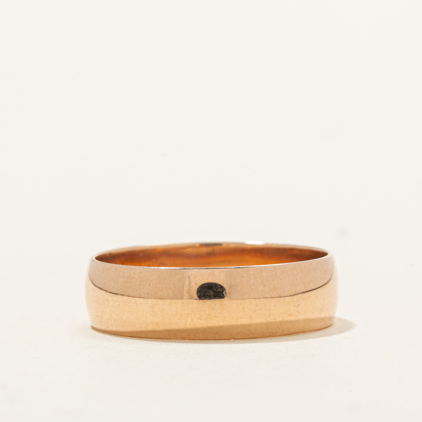 Alliance ukrainienne en or rose 14 carats | 5,47 mm | Taille 8,5 |