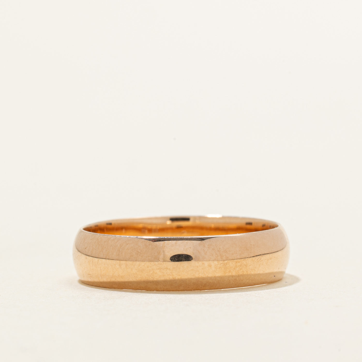 Ukrainian 14K Rose Gold Band | 4.95mm | SZ 8 |