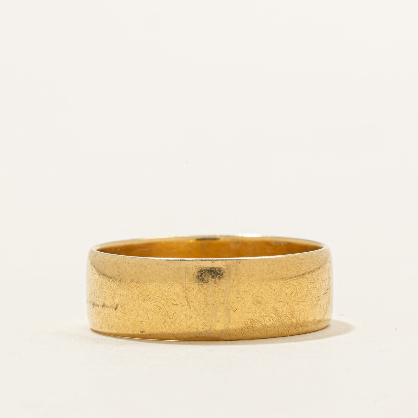 1997 Birmingham 18K Yellow Gold Band | 6.52mm | SZ 8 |