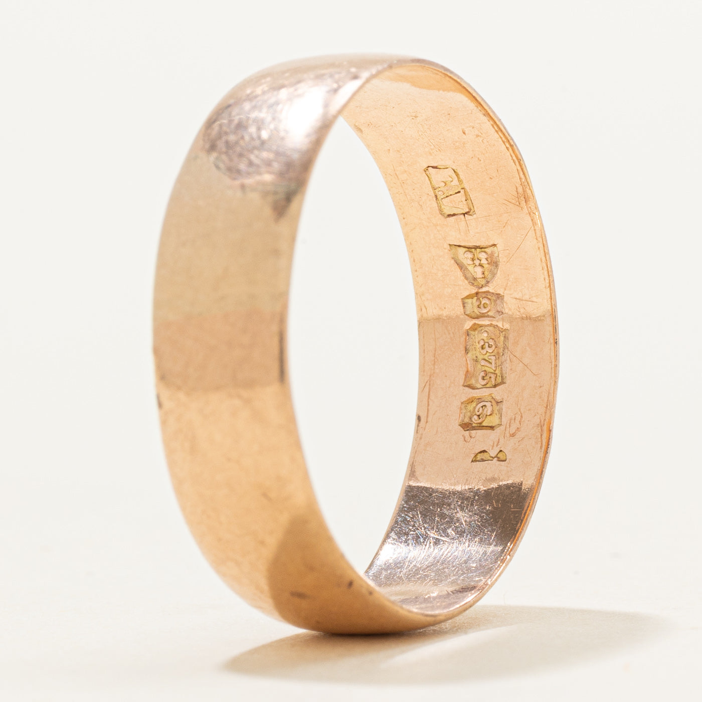 Alliance Chester 1915 en or rose 9 carats | 6,04 mm | Taille 11 |