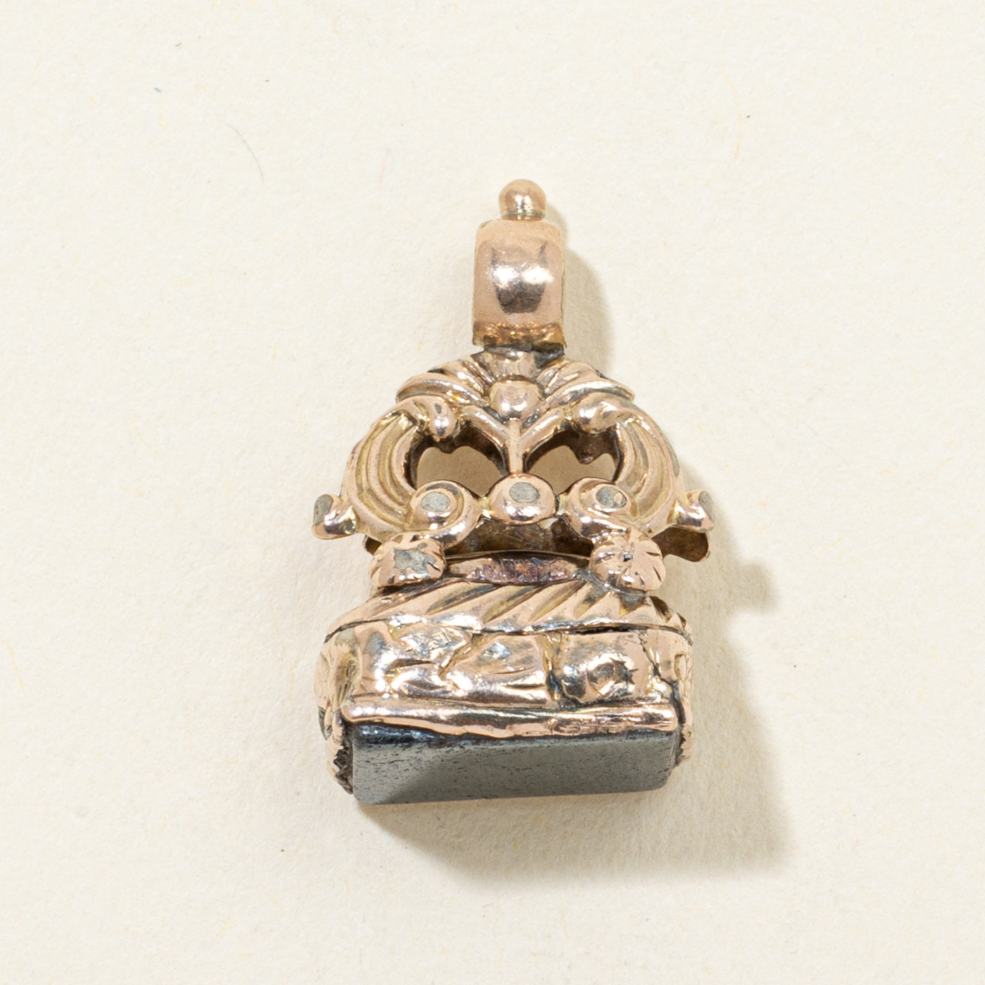 Antique Hematite Seal Fob | 1.85ct