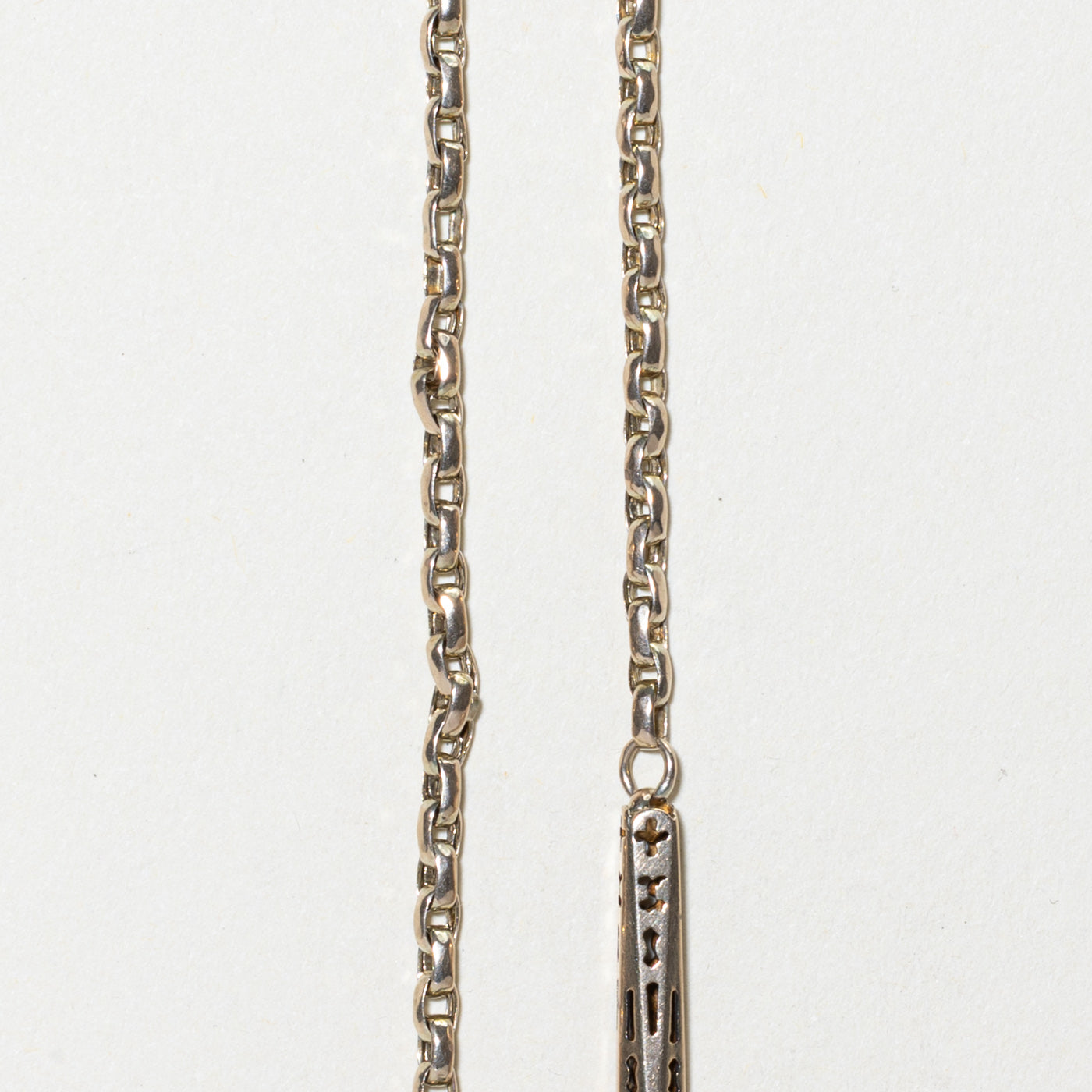 10k Yellow Gold Unique Link Chain | 45"
