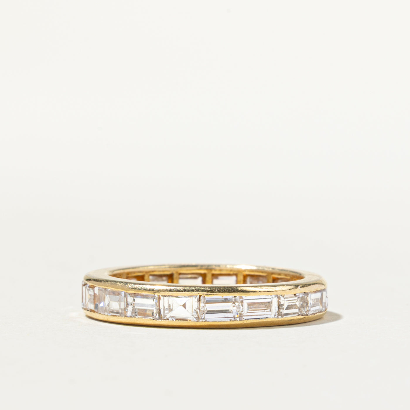 Eternity Baguette Cut Diamond Band | 2.29ctw | SZ 4.5