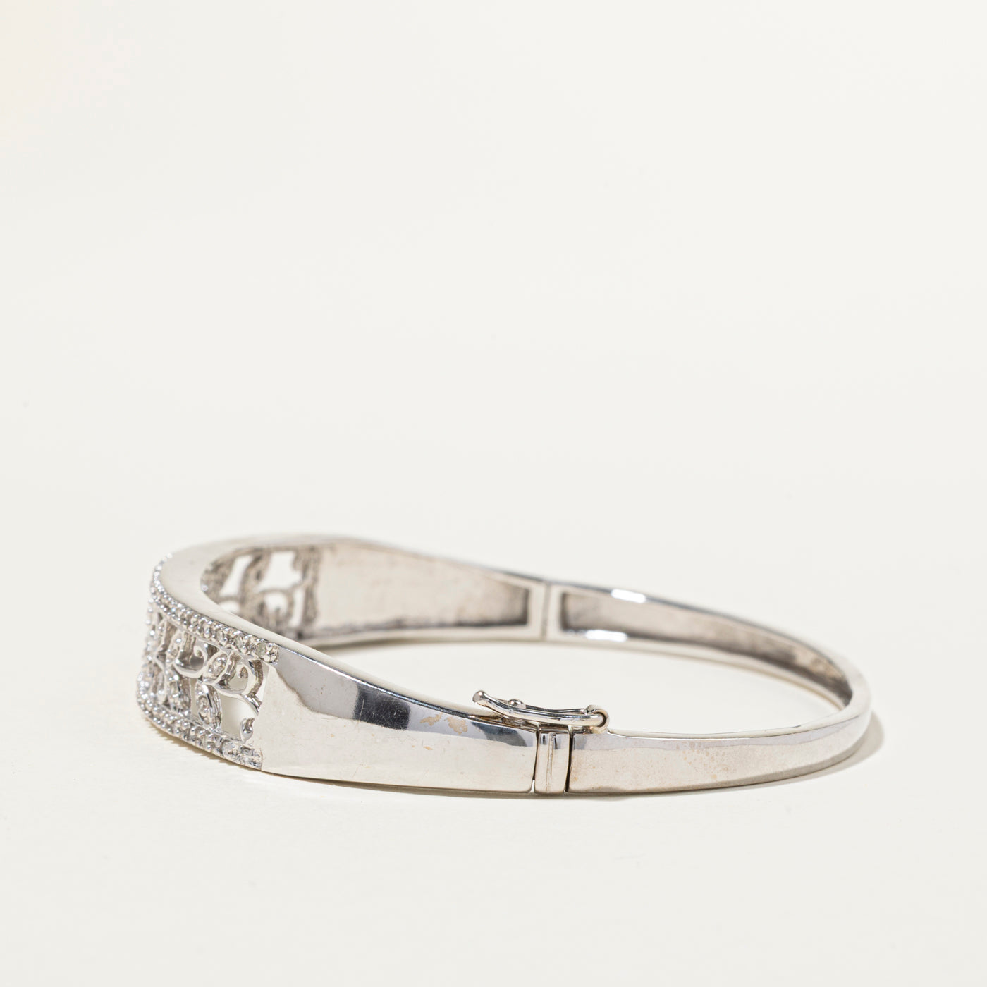 Diamond Vine Openwork Bangle | 0.56ctw | 6.5"