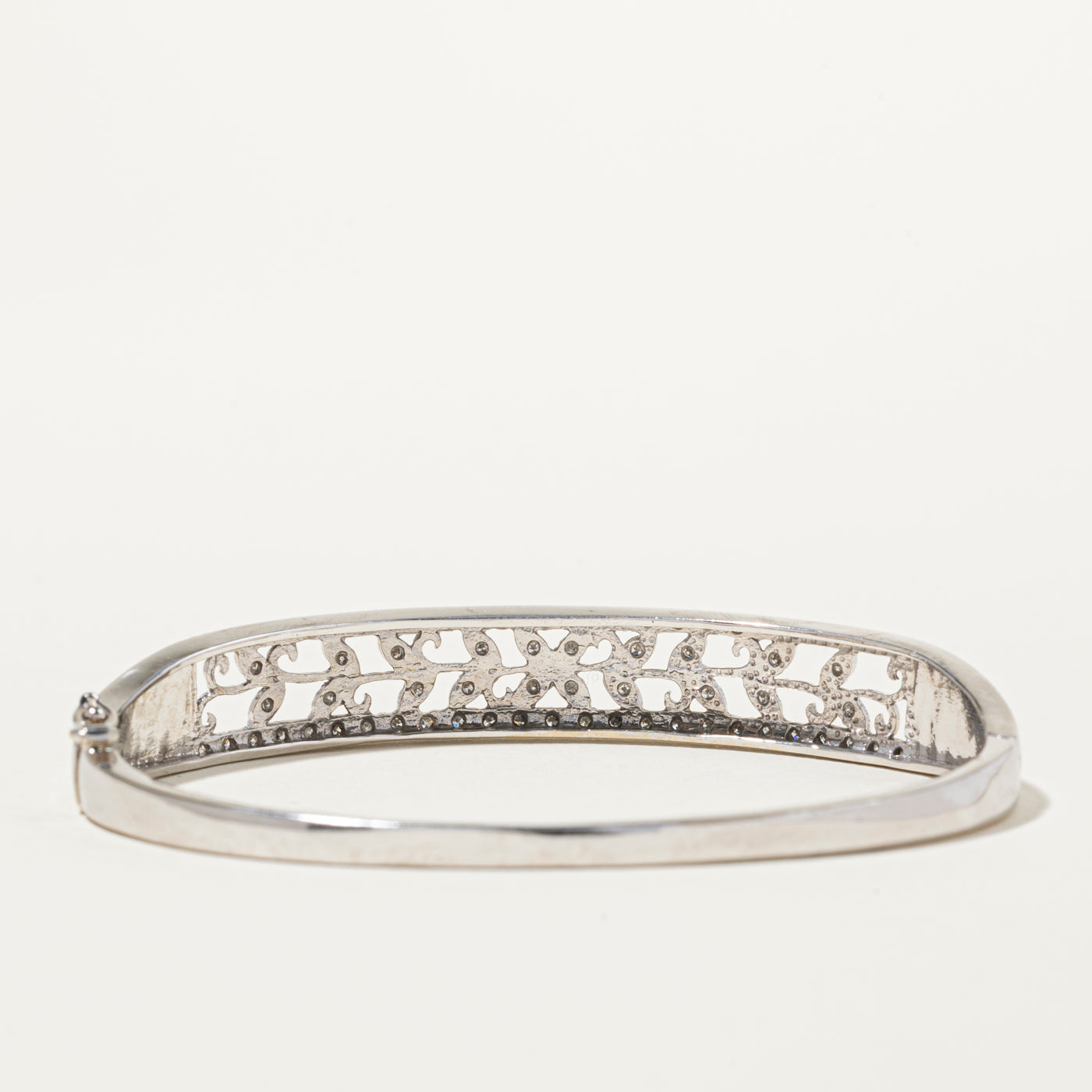 Diamond Vine Openwork Bangle | 0.56ctw | 6.5"