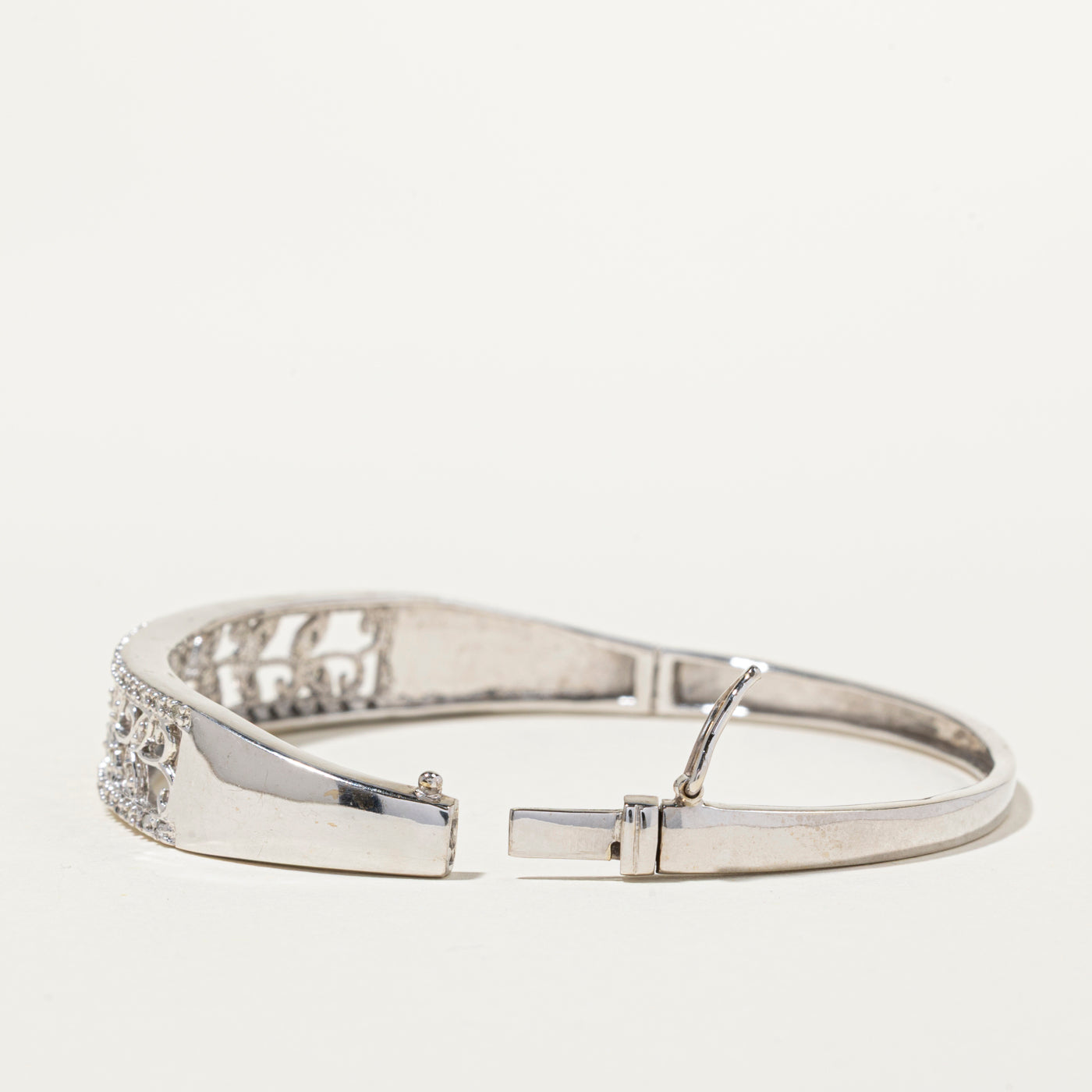 Diamond Vine Openwork Bangle | 0.56ctw | 6.5"