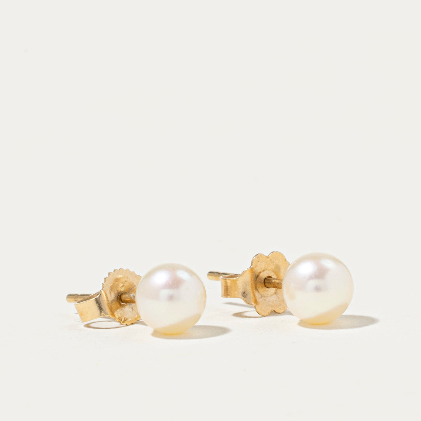 14k Cultured Pearl Strand Necklace, Bracelet & Earrings Set | 22.5" | 7.5"