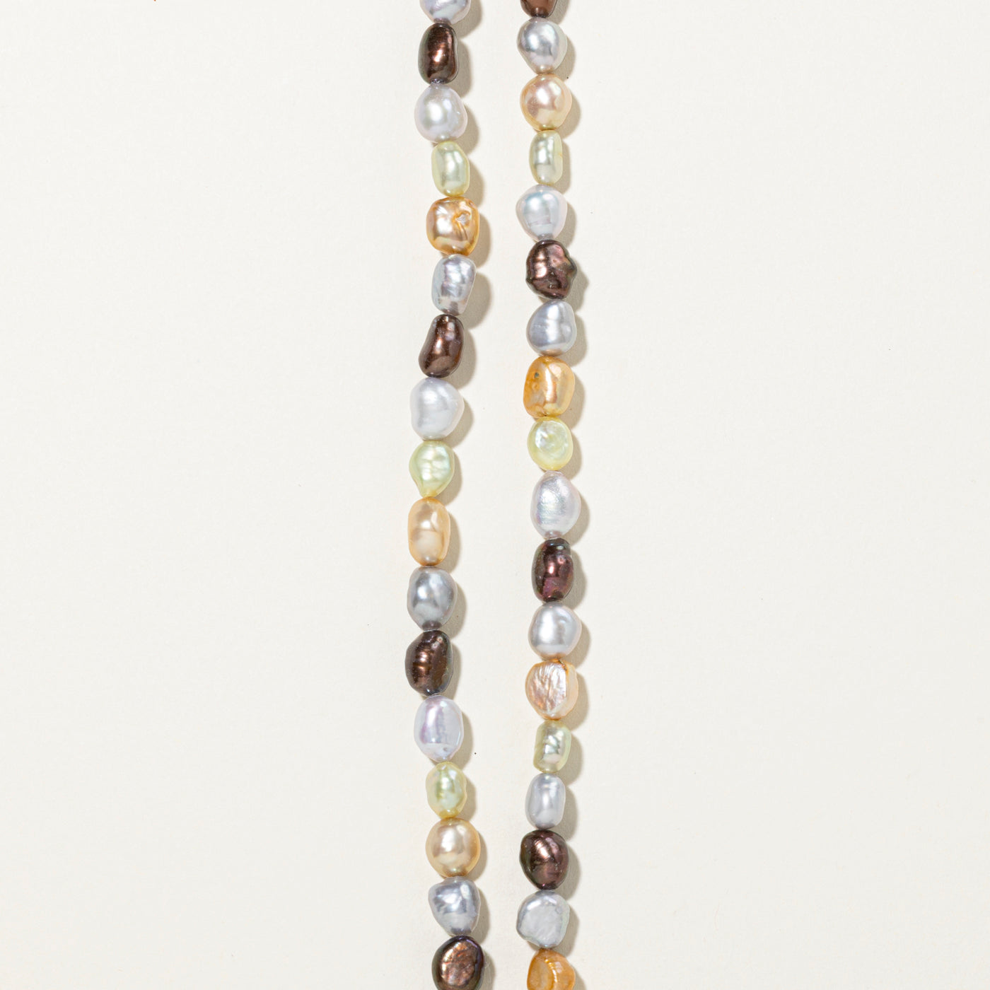Sterling Silver Cultured Pearl Strand Necklace | 16"
