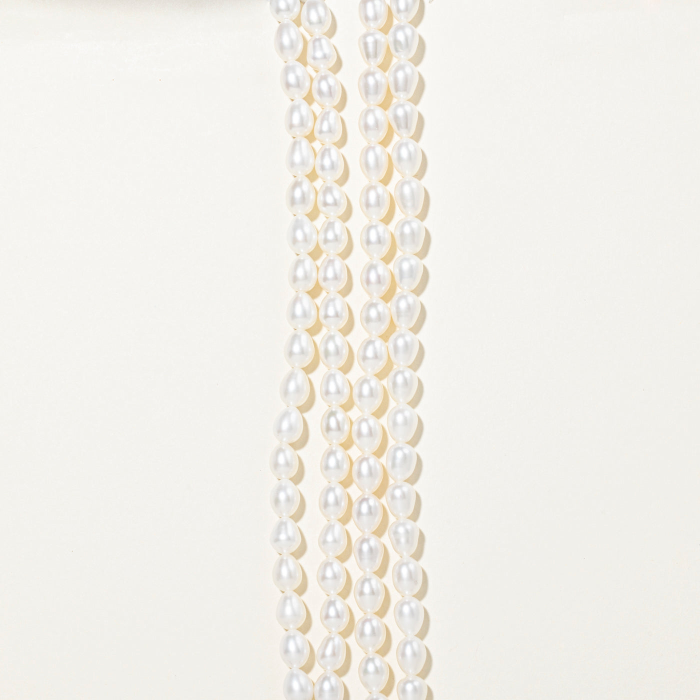 Sterling Silver Cultured Pearl Strand Necklace | 16"