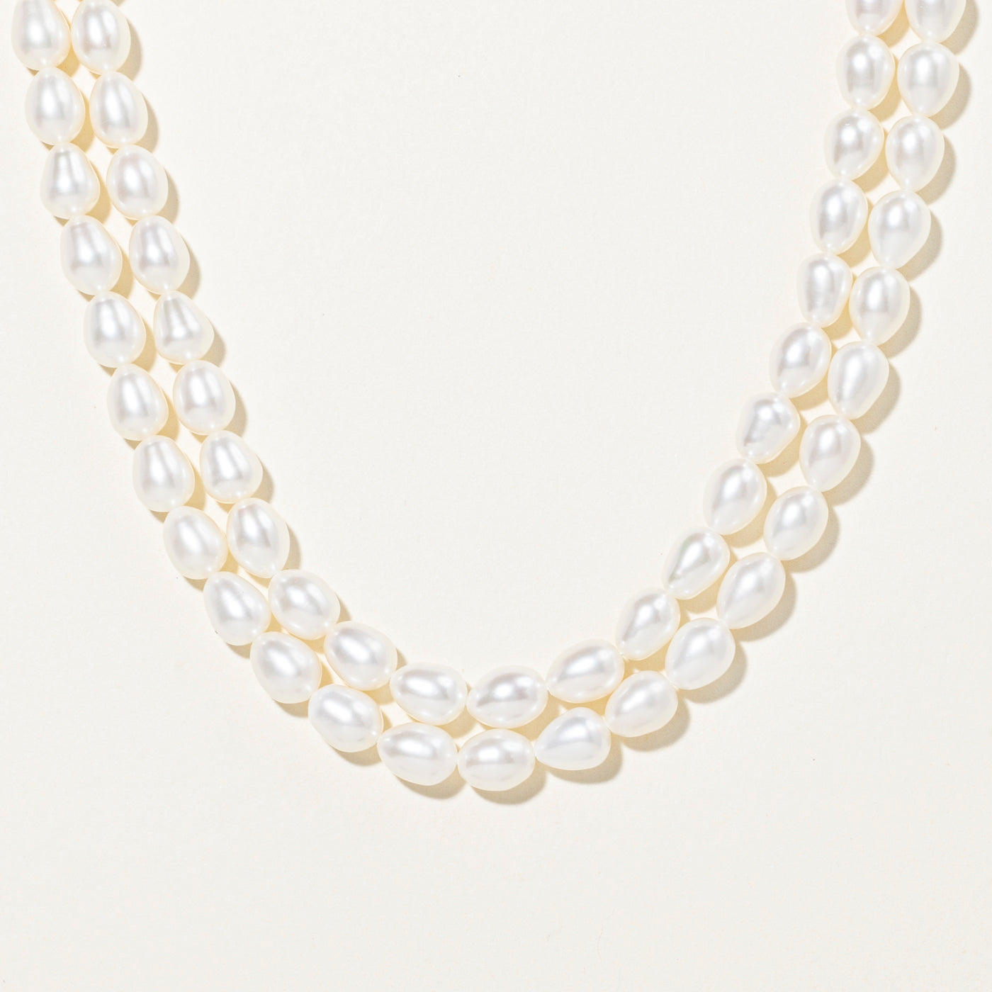 Sterling Silver Cultured Pearl Strand Necklace | 16"