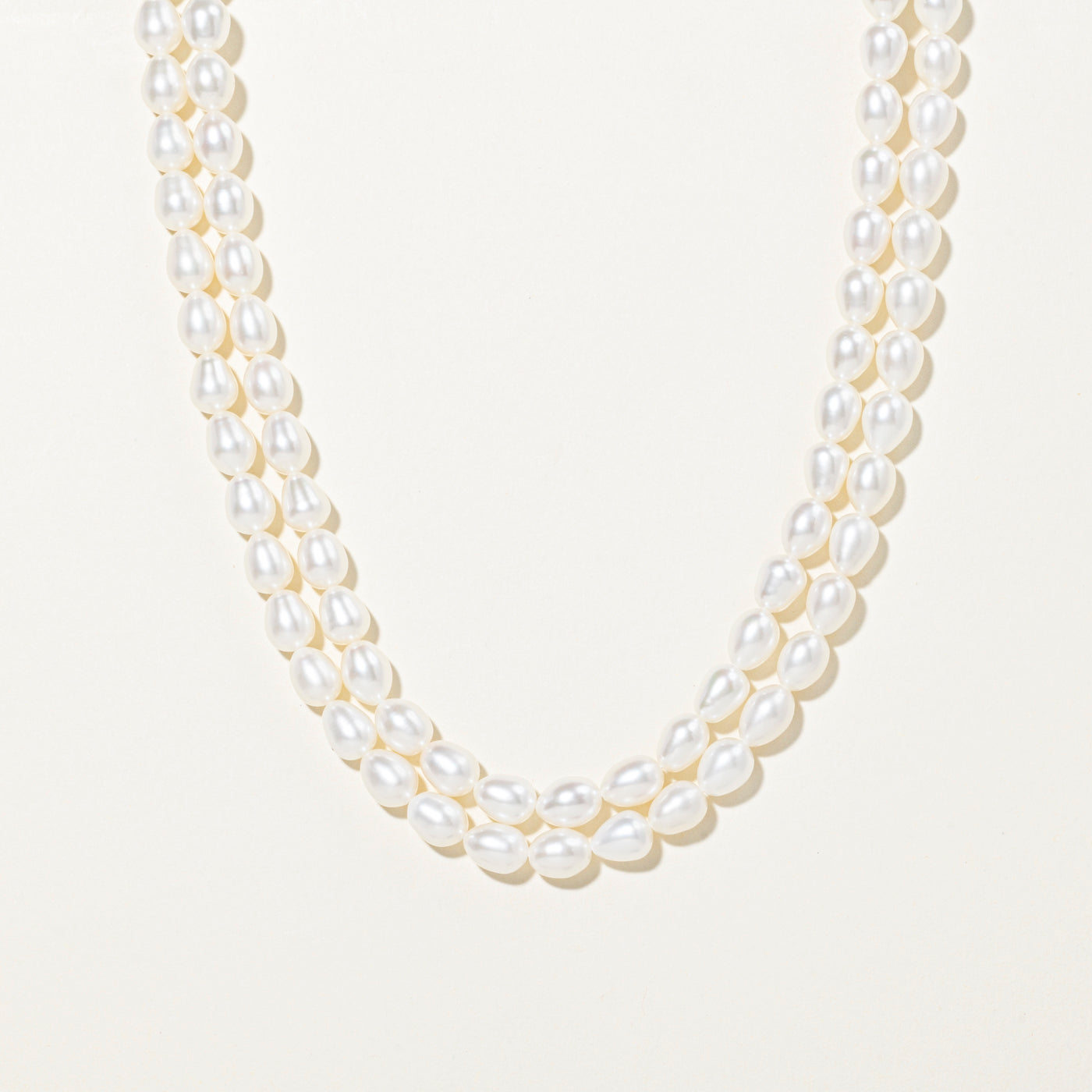 Sterling Silver Cultured Pearl Strand Necklace | 16"