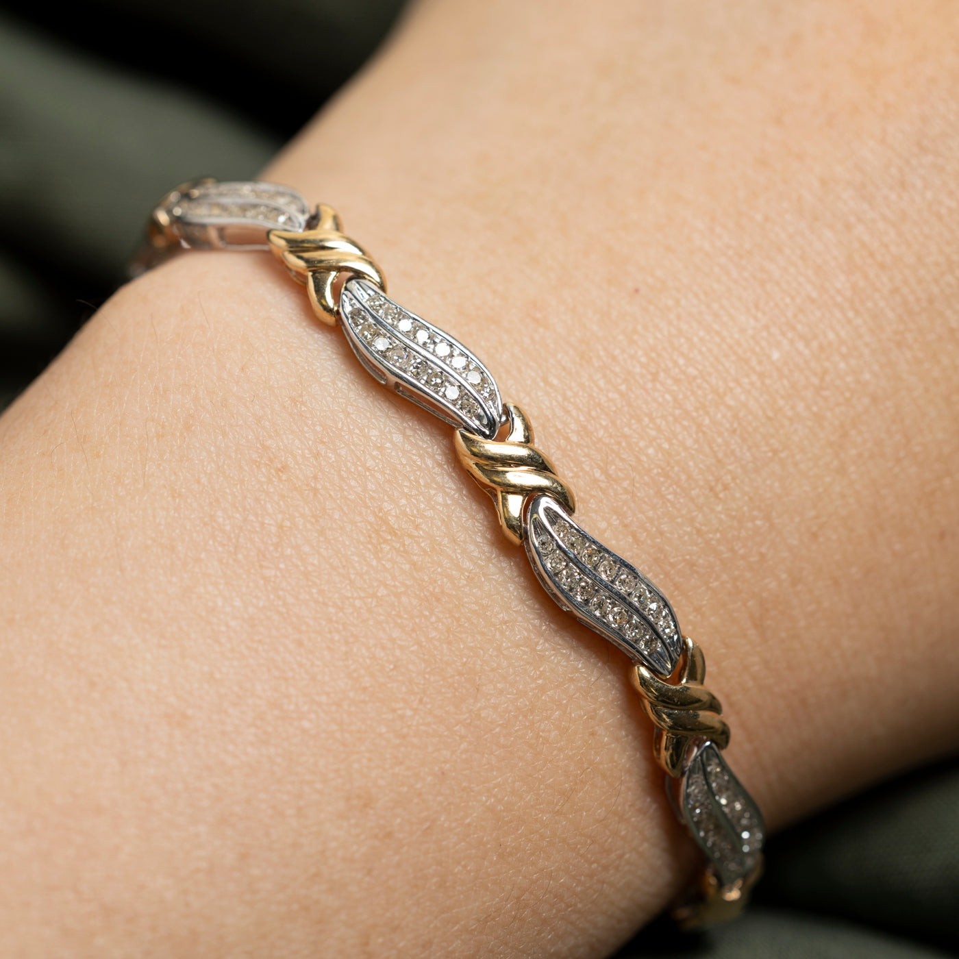 Diamond Waterfall Tennis Bracelet | 1.44ctw | 7"