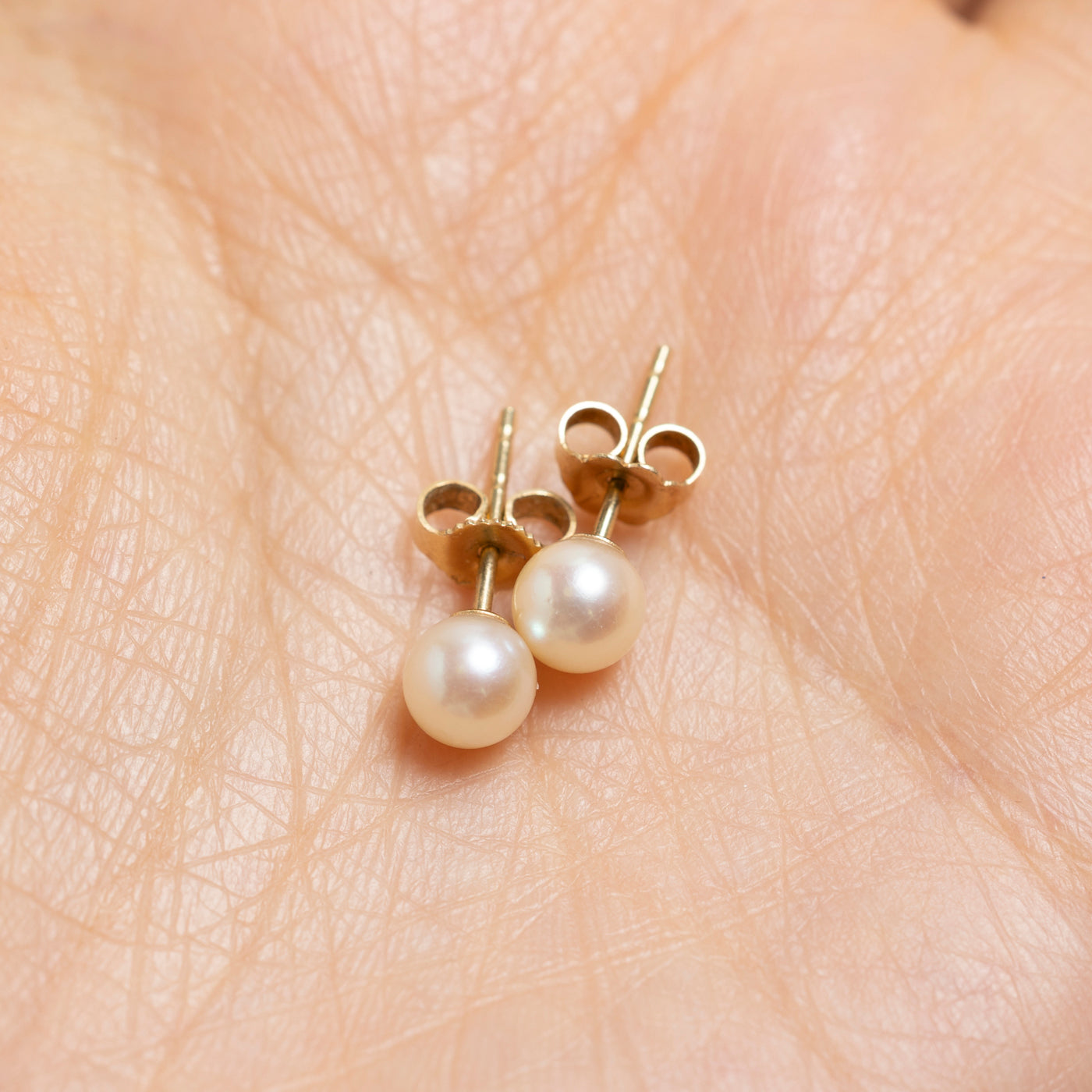14k Cultured Pearl Strand Necklace, Bracelet & Earrings Set | 22.5" | 7.5"