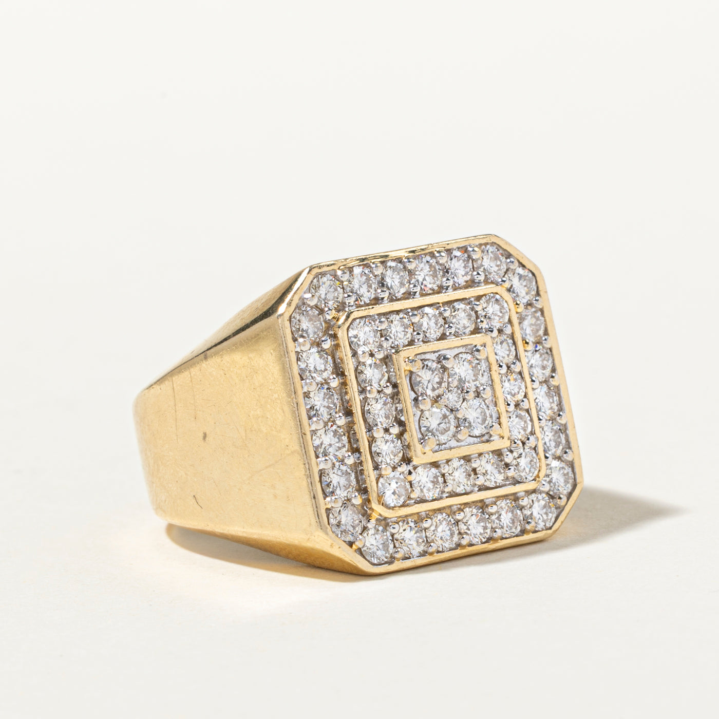 Diamond Grid Statement Ring | 1.99ctw | SZ 10