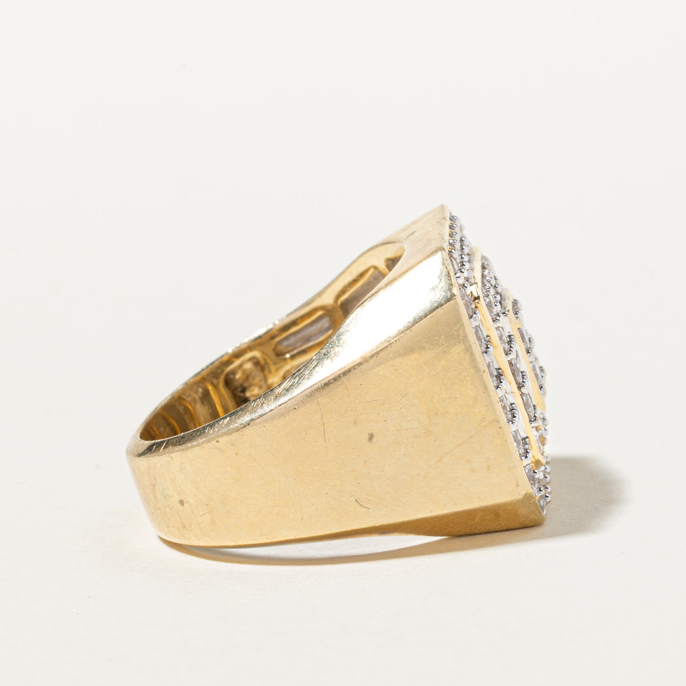 Diamond Grid Statement Ring | 1.99ctw | SZ 10