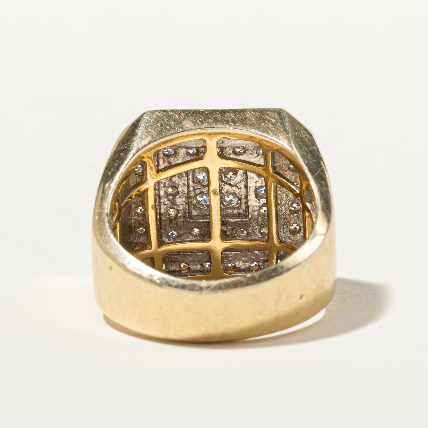 Diamond Grid Statement Ring | 1.99ctw | SZ 10