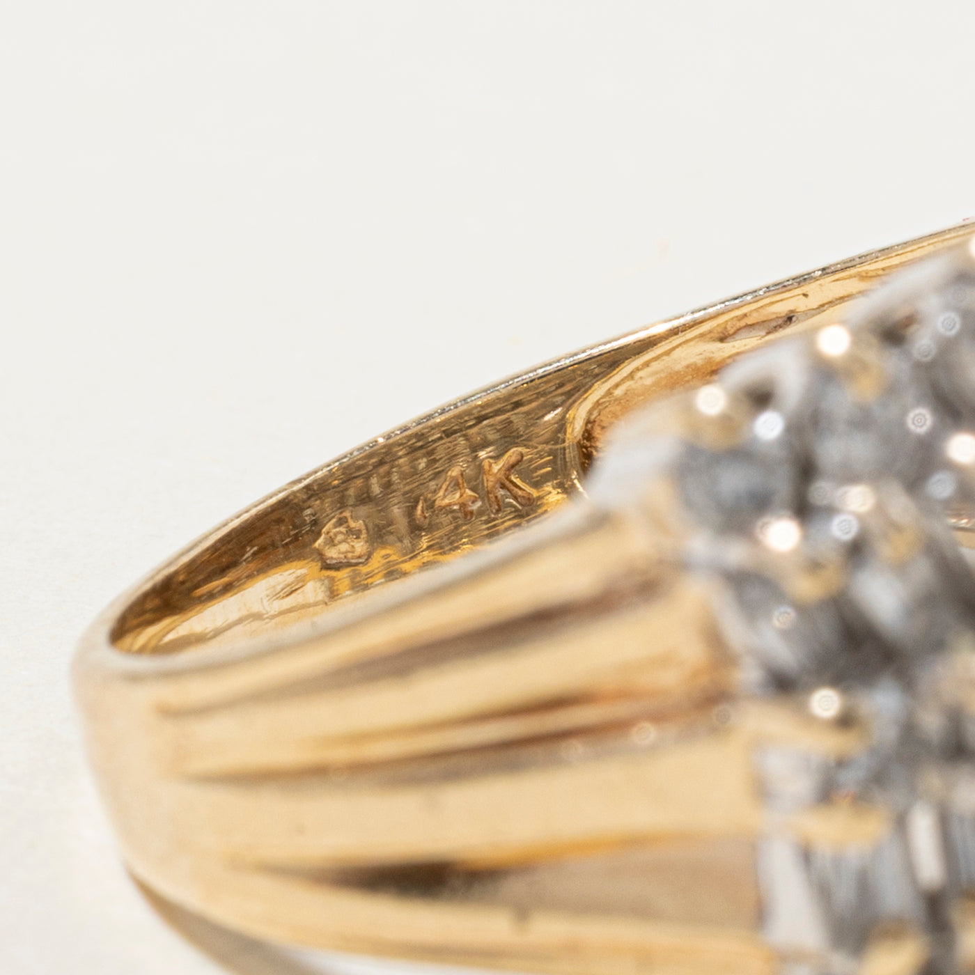 Multi Row Mixed Cut Diamond Cocktail Ring | 1.66ctw | SZ 6