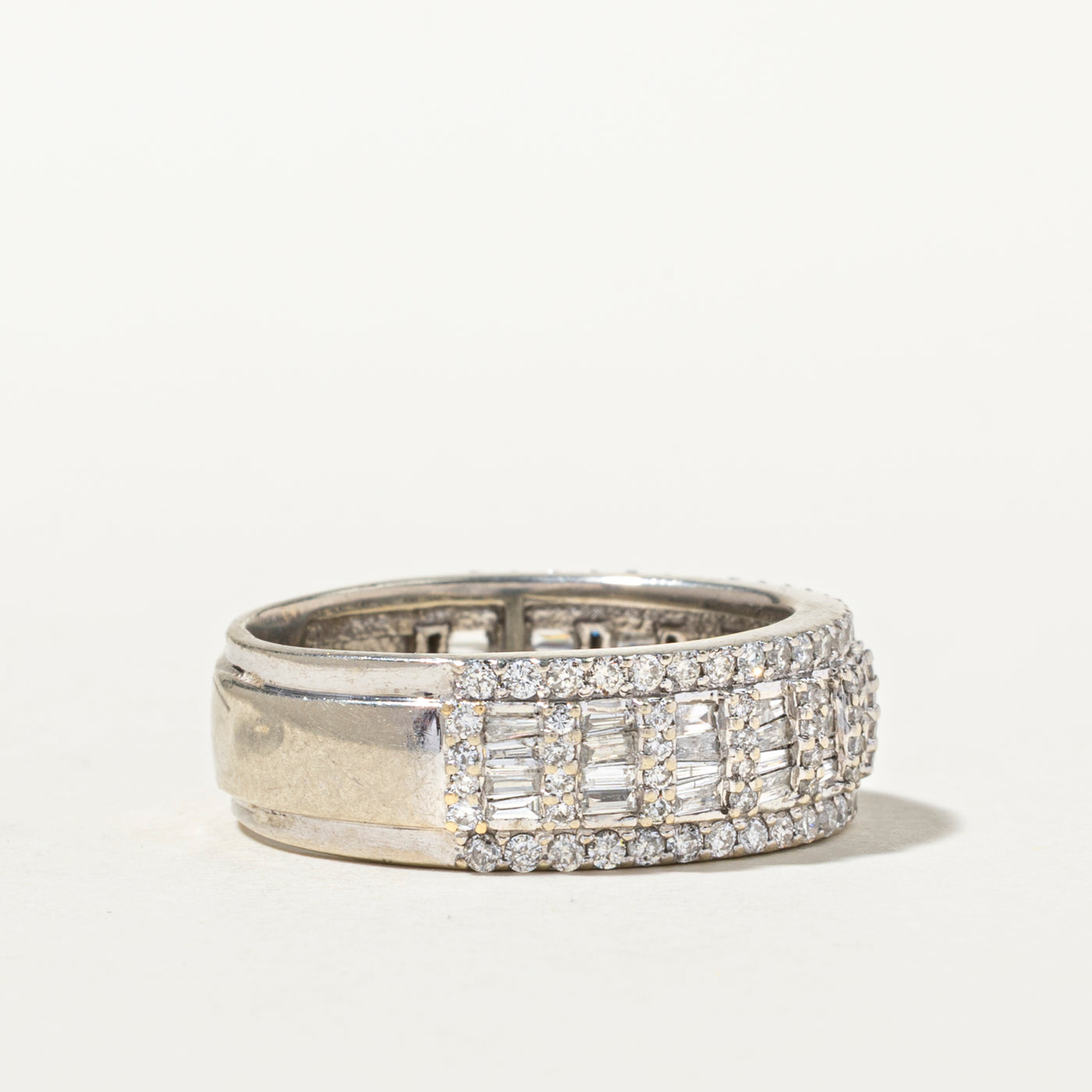 Semi Eternity Mixed Cut Diamond Band | 2.01ctw | SZ 10.75