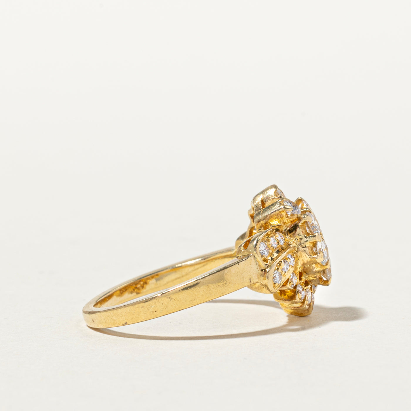Diamond Cluster Ring | 0.83ctw | SZ 6.75
