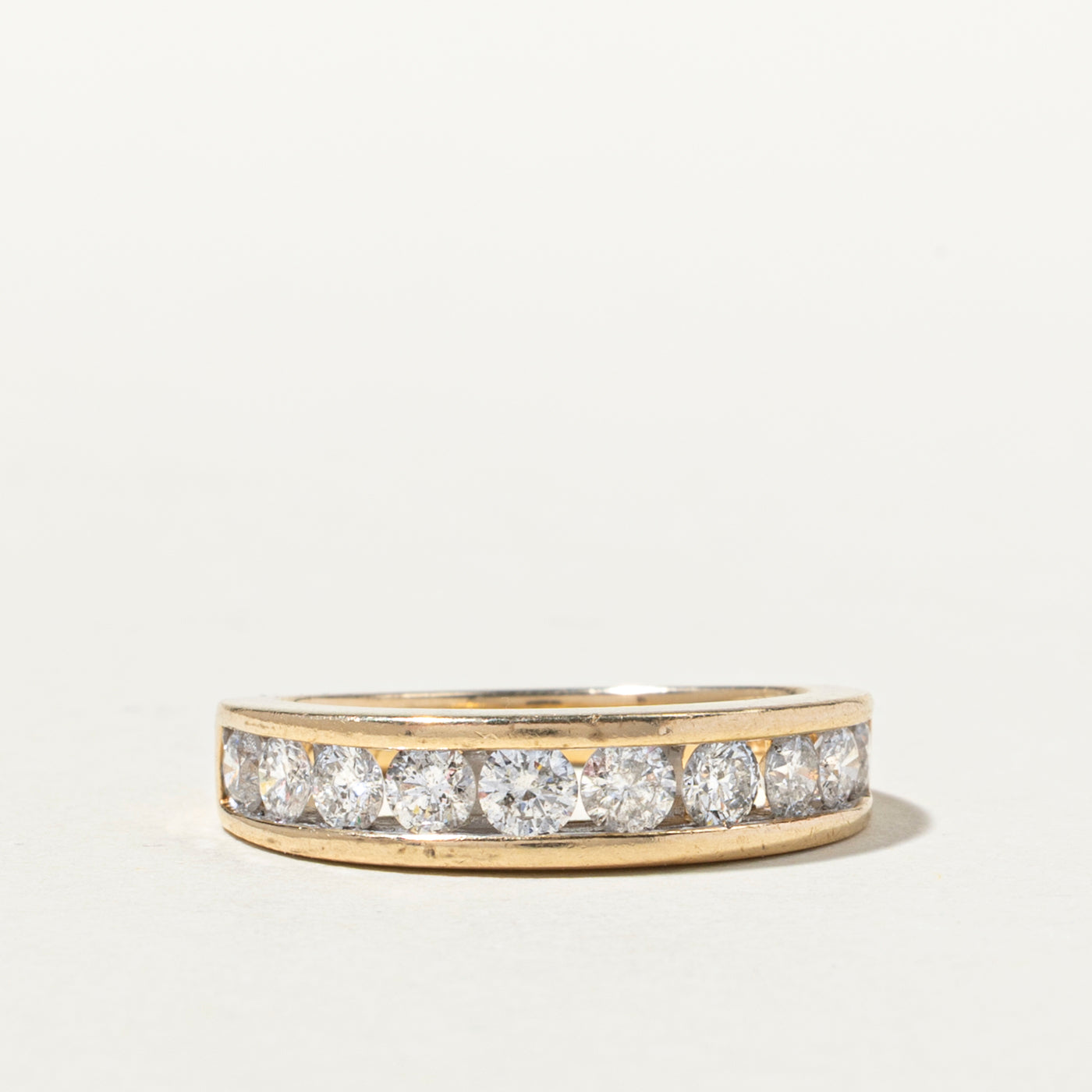 Semi Eternity Channel Set Diamond Band | 1.03ctw | SZ 6.5