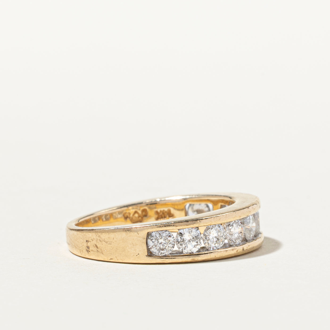 Semi Eternity Channel Set Diamond Band | 1.03ctw | SZ 6.5
