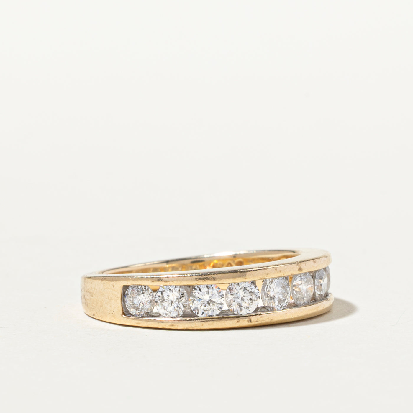 Semi Eternity Channel Set Diamond Band | 1.03ctw | SZ 6.5
