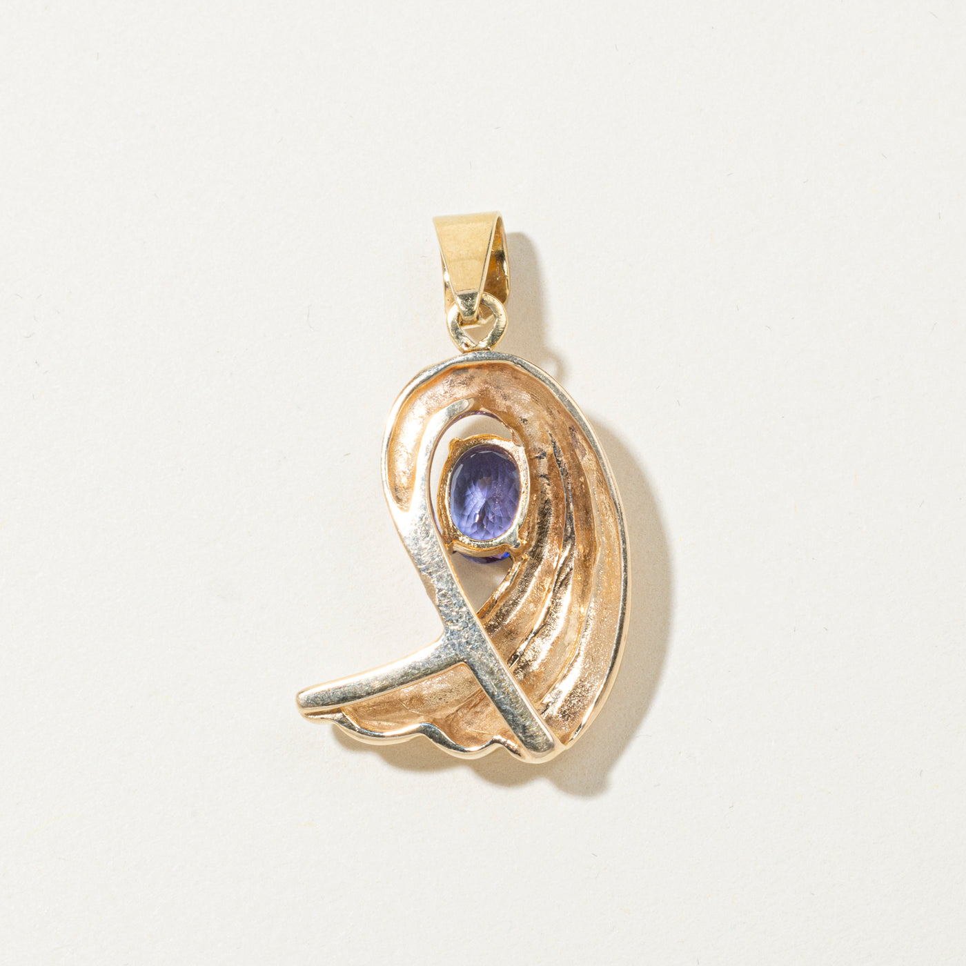 Tanzanite Wave Design Pendant | 1.31ct