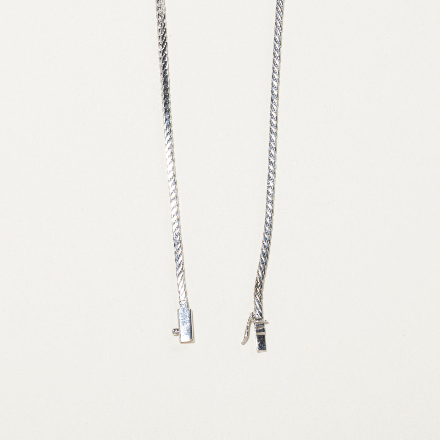 Sapphire & Diamond Snowflake Necklace | 0.60ctw, 0.81ctw | 17.5"