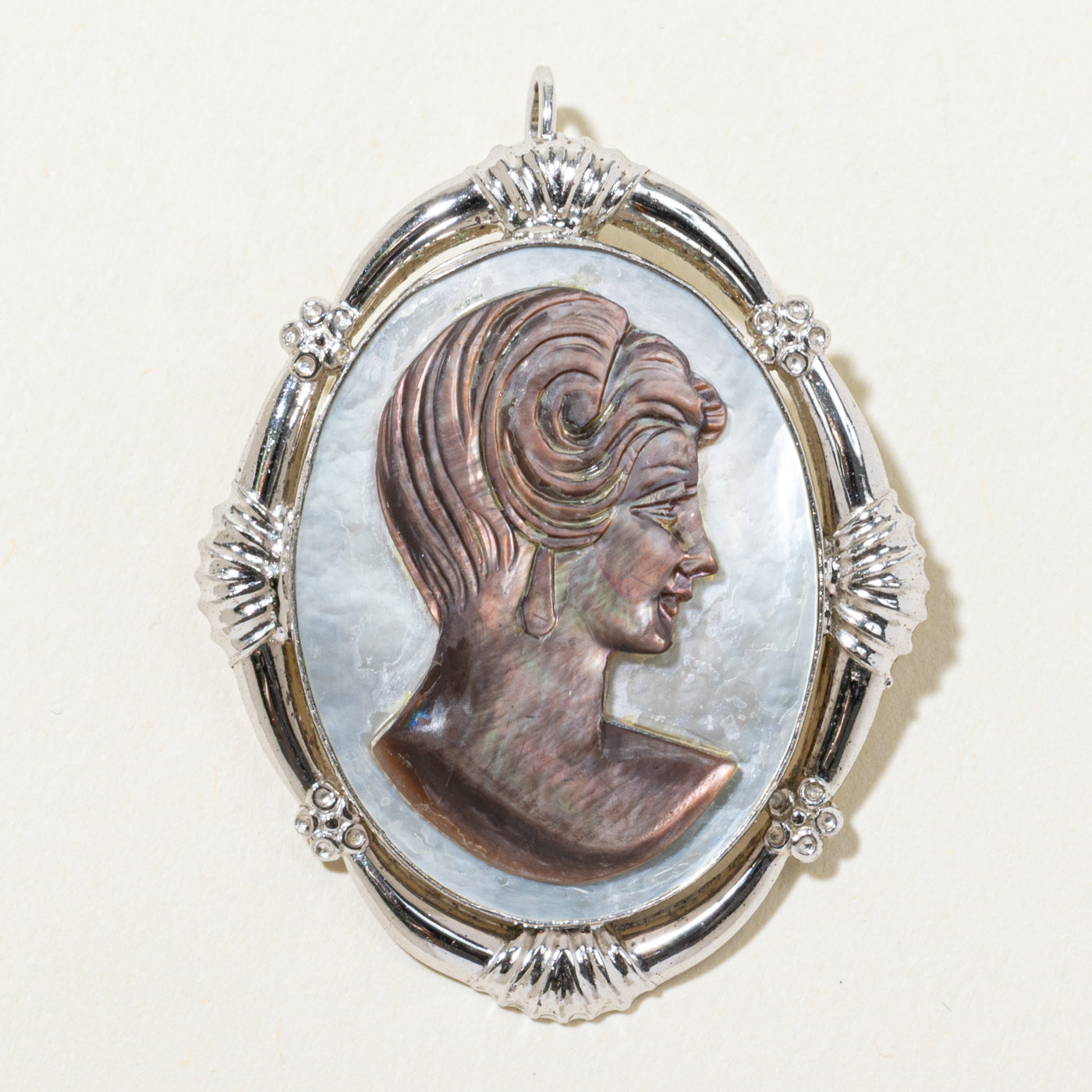 Mother of Pearl & Abalone Convertible Pendant & Brooch | 16.50ct |