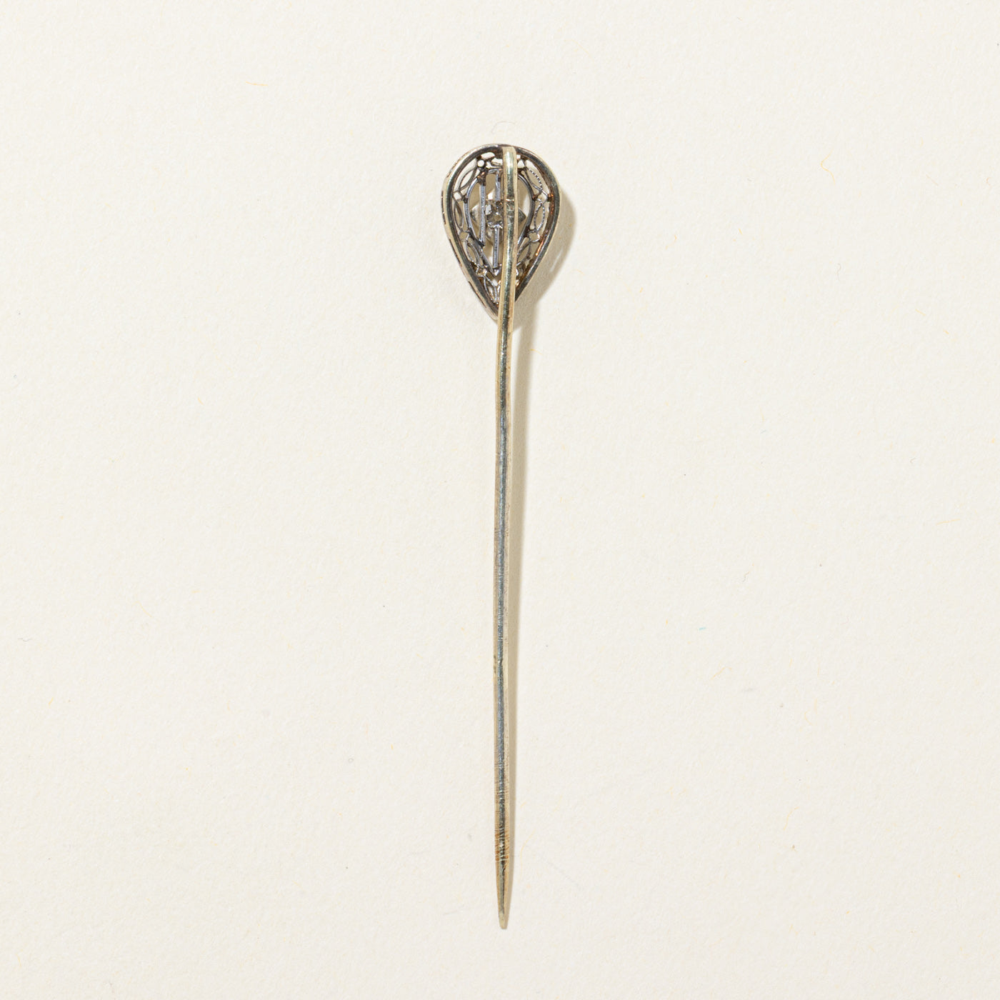 Antique Old European Cut Diamond Pin | 0.07ct