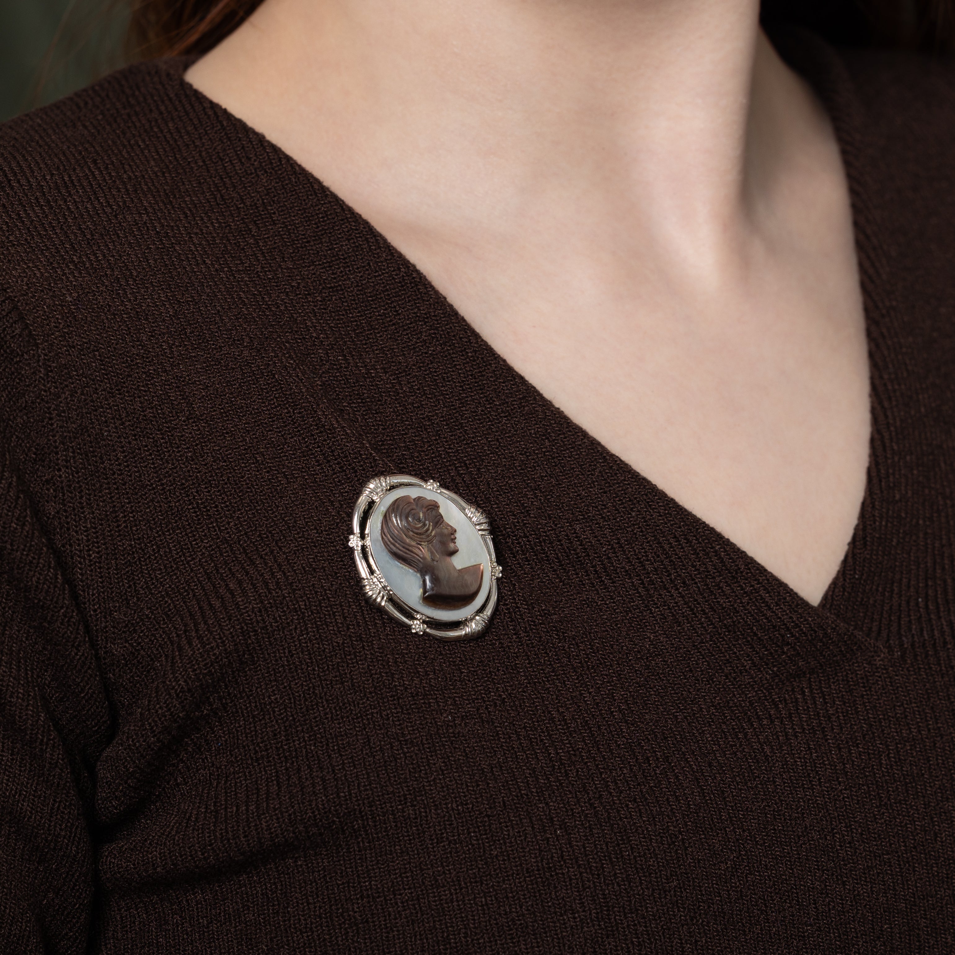 Mother of Pearl & Abalone Convertible Pendant & Brooch | 16.50ct |