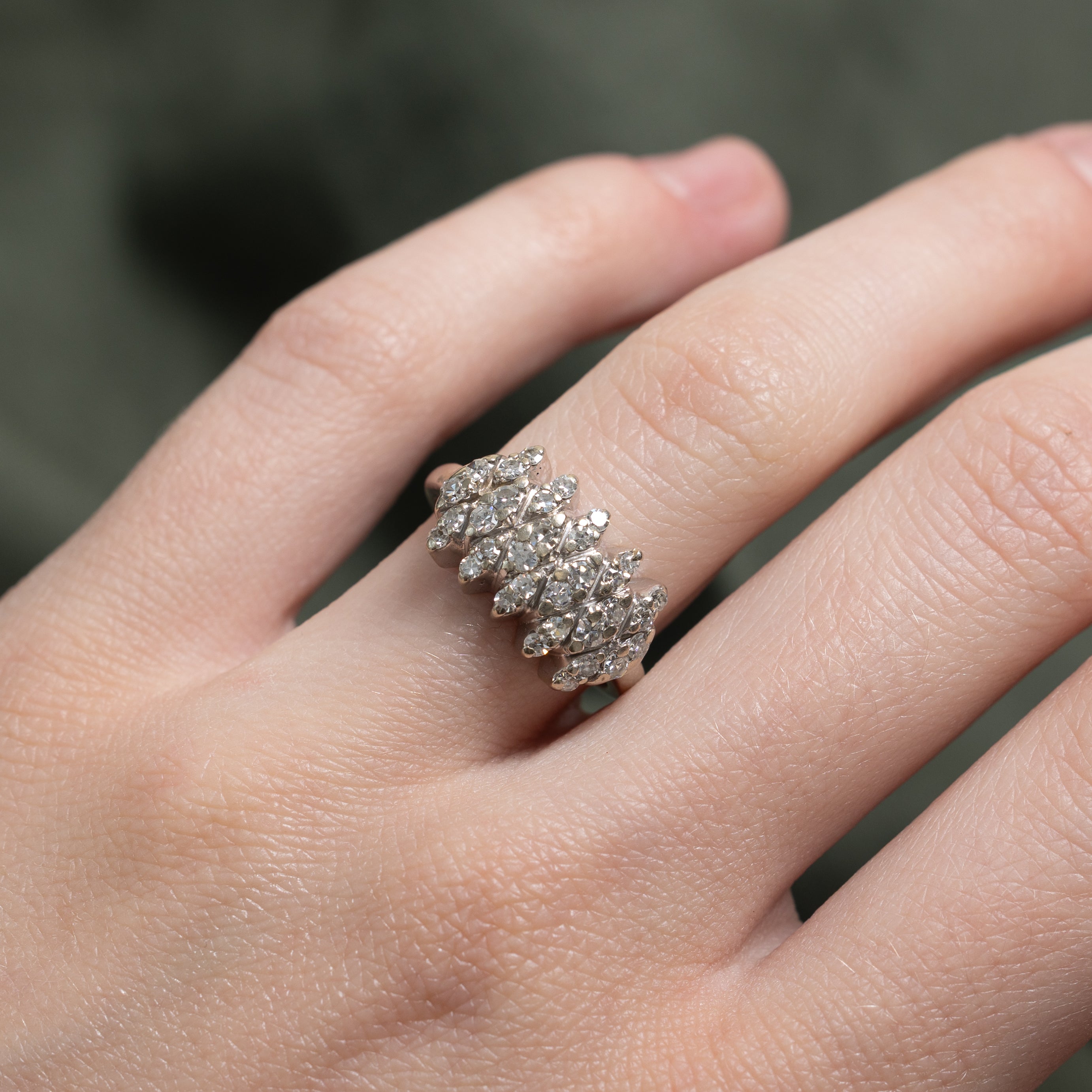 Diamond Cluster Ring | 0.60ctw | SZ 5.5