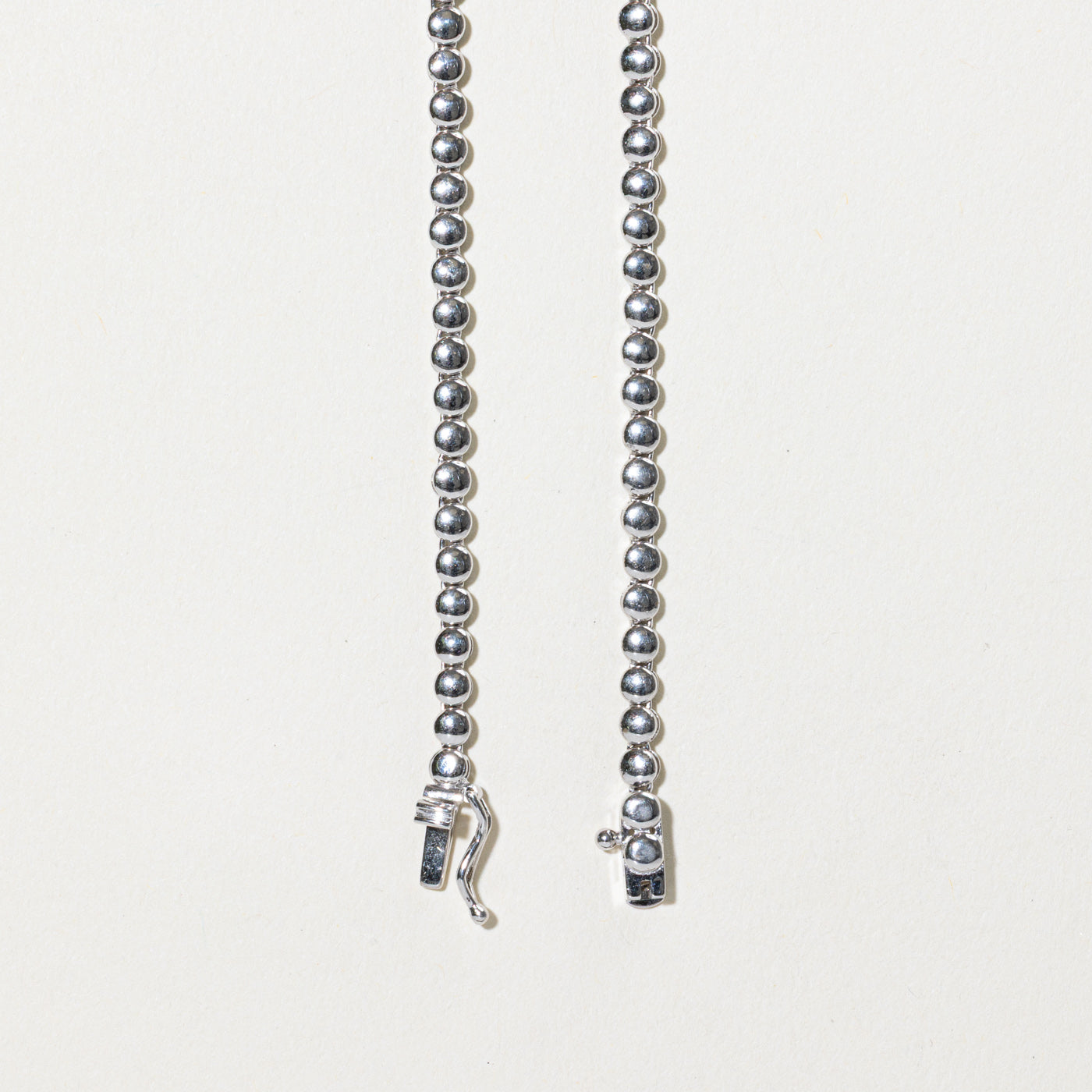 Semi Eternity Diamond Tennis Necklace | 3.10ctw | 17"