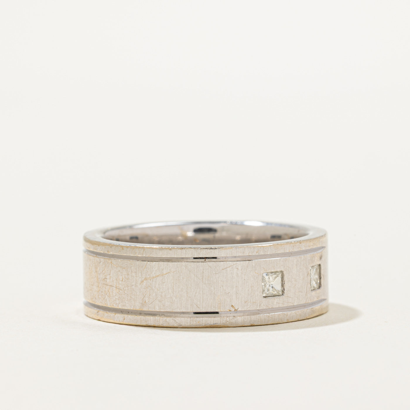 Princess Cut Five Stone Diamond Band | 0.45ctw | SZ 11.5