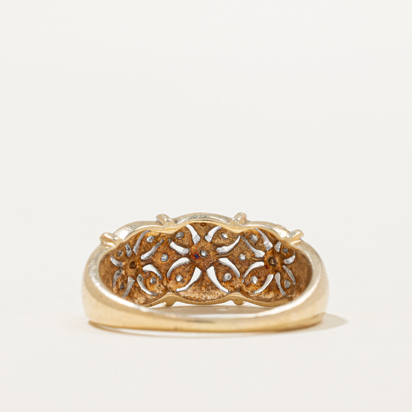Diamond Openwork Ring | 0.07ctw | SZ 9
