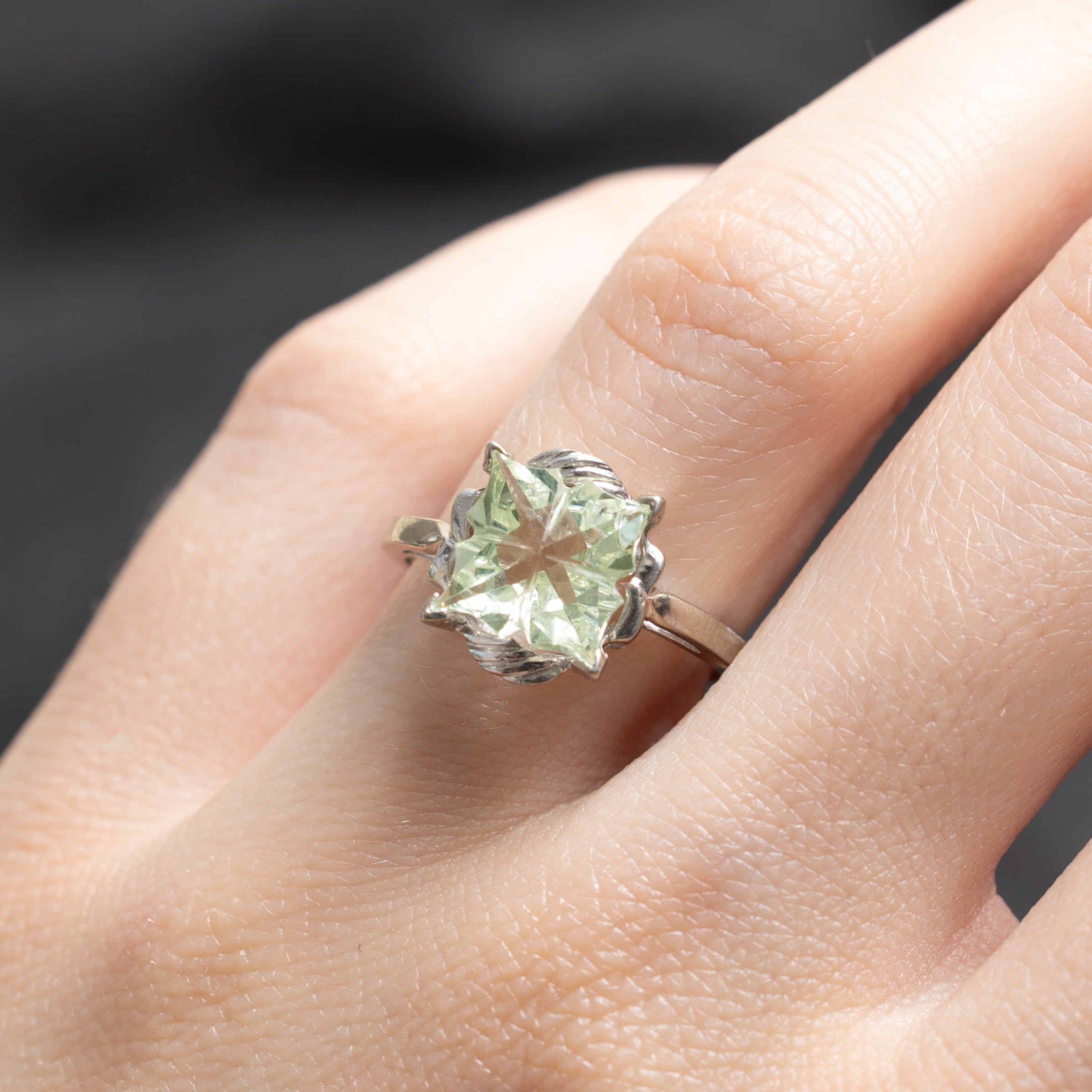 Solitaire Synthetic Spinel Ring | 5.50ct | SZ 6