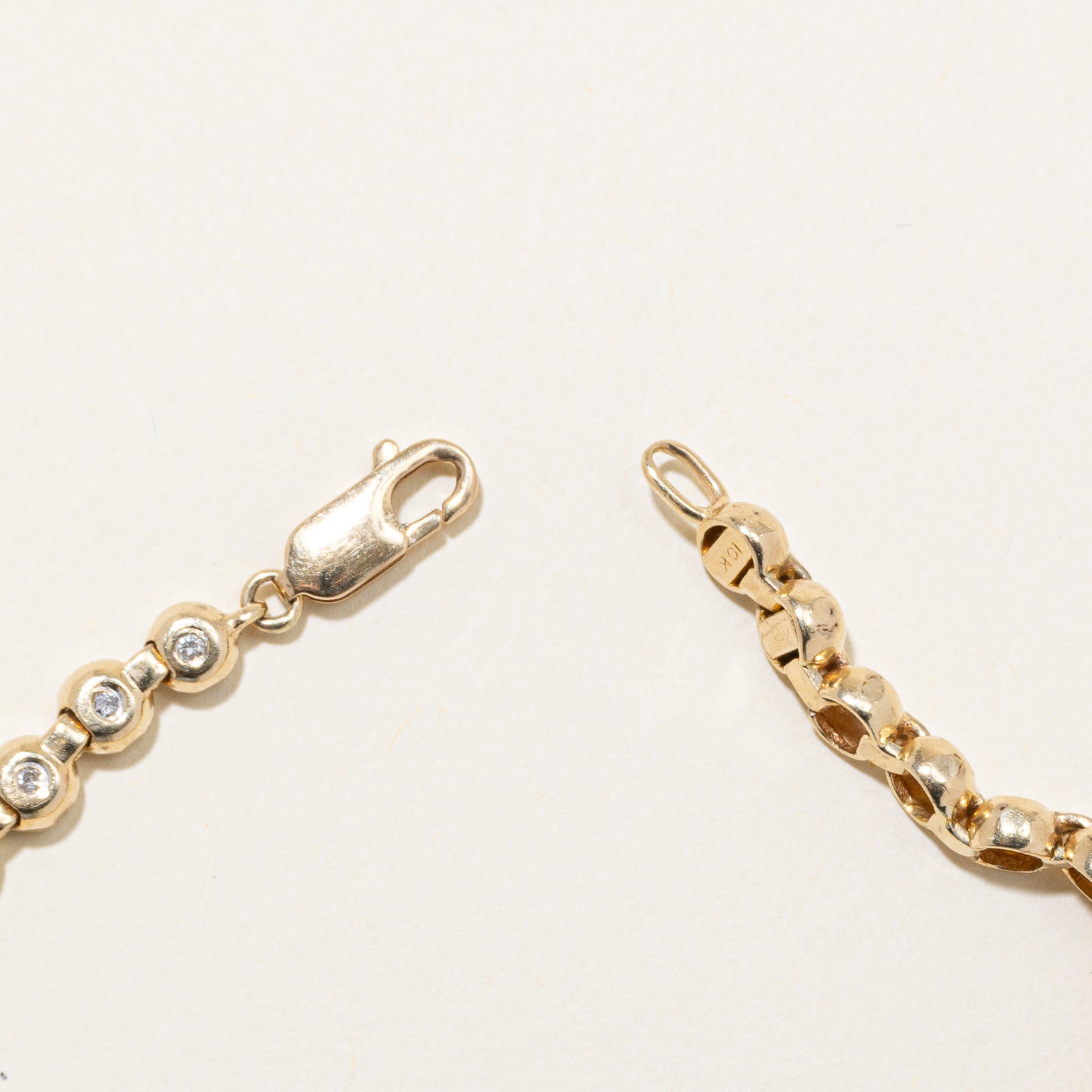 Bezel Set Diamond Tennis Bracelet | 12.50ctw | 7.5"
